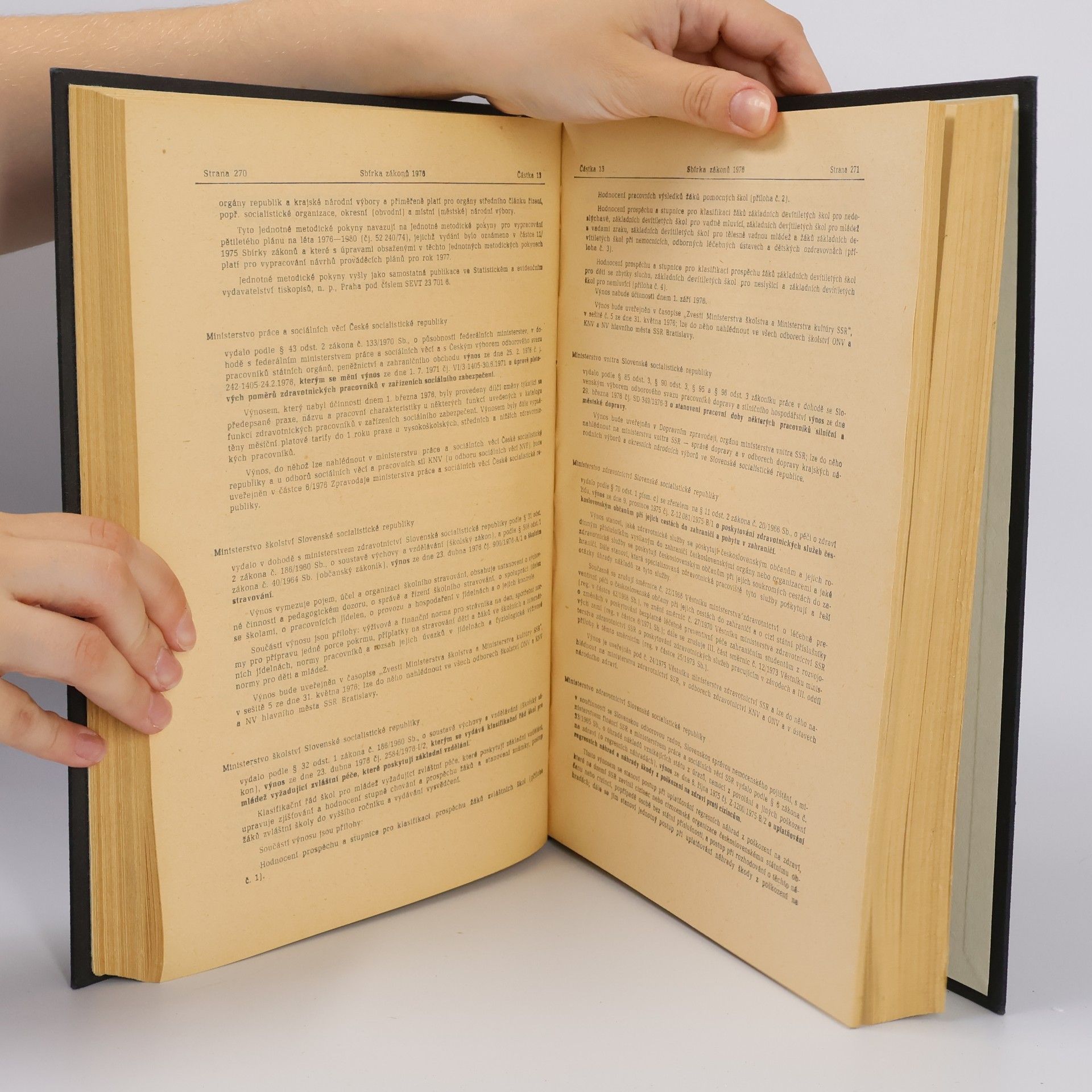 Autores varios Sbírka zákonů Československé socialistické republiky 1-33