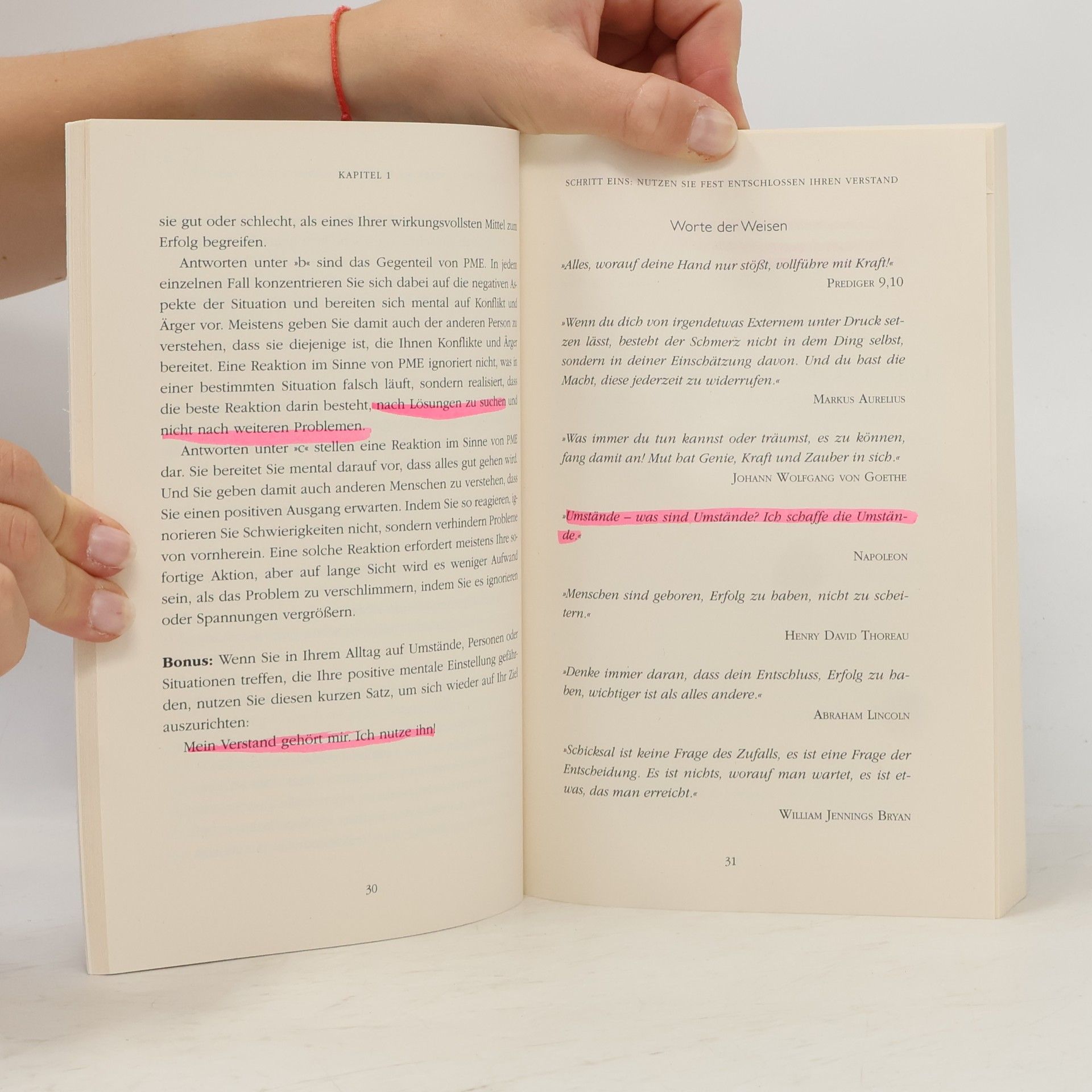 Napoleon Hill Der Schlüssel zum positiven Denken