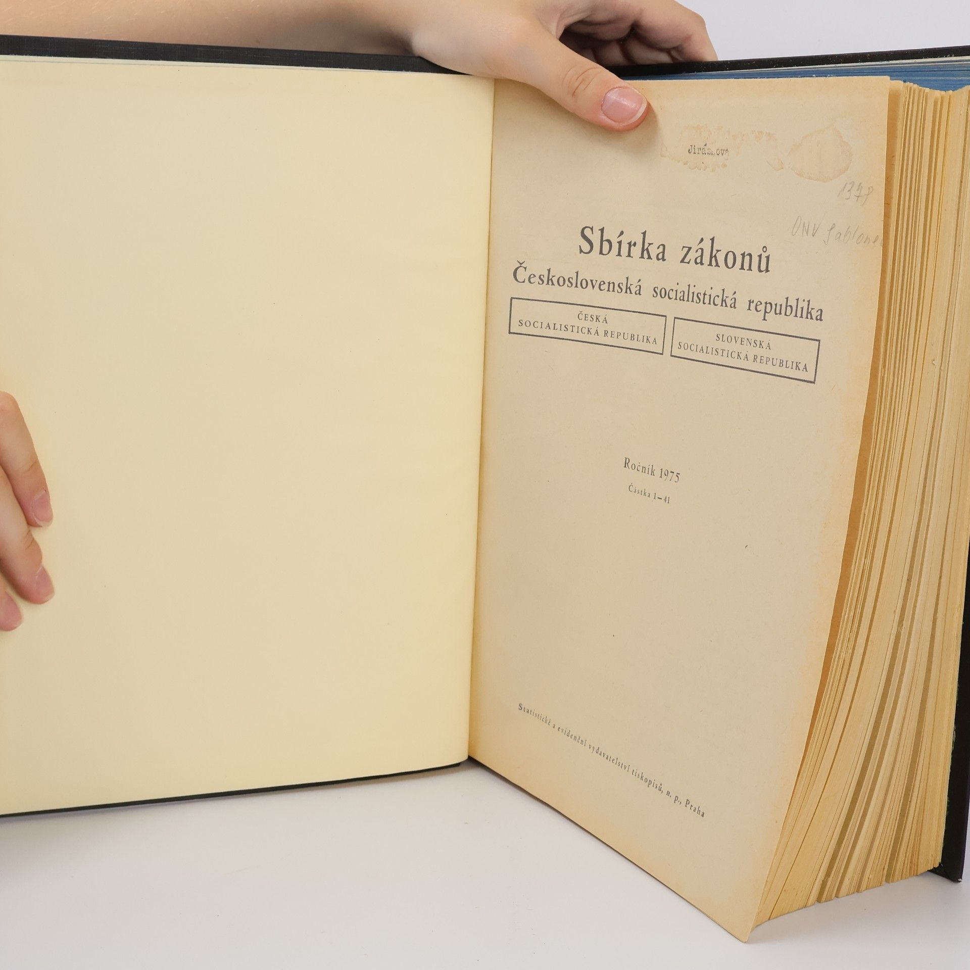 Autores varios Sbírka zákonů ČSSR 1975