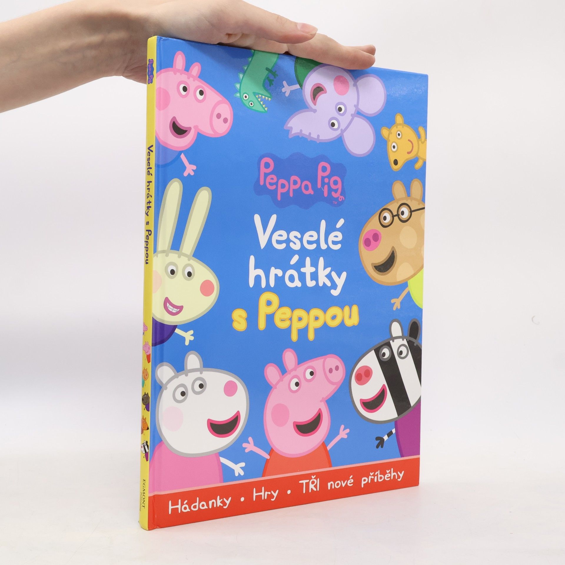 Collectif d'auteurs Veselé hrátky s Peppou: Hádanky, hry, tři nové příběhy