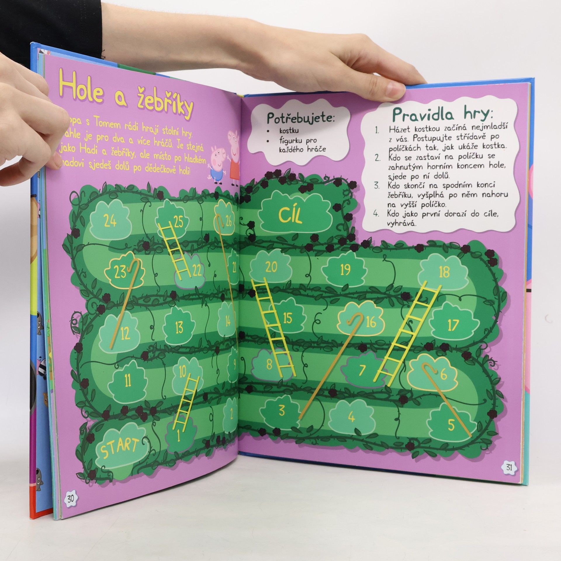Autorenkollektiv Veselé hrátky s Peppou: Hádanky, hry, tři nové příběhy