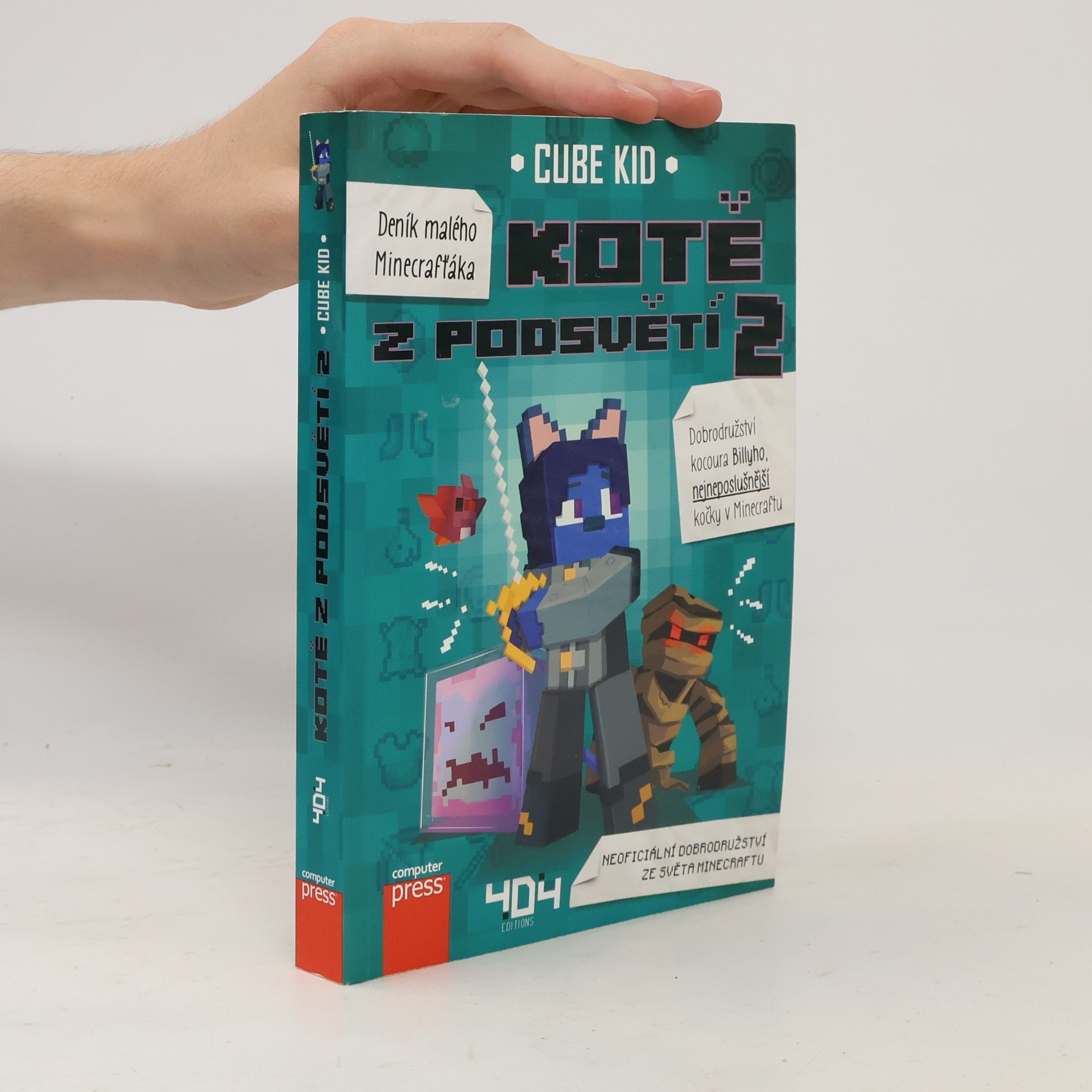 Cube Kid Deník malého Minecrafťáka. Kotě z Podsvětí 2