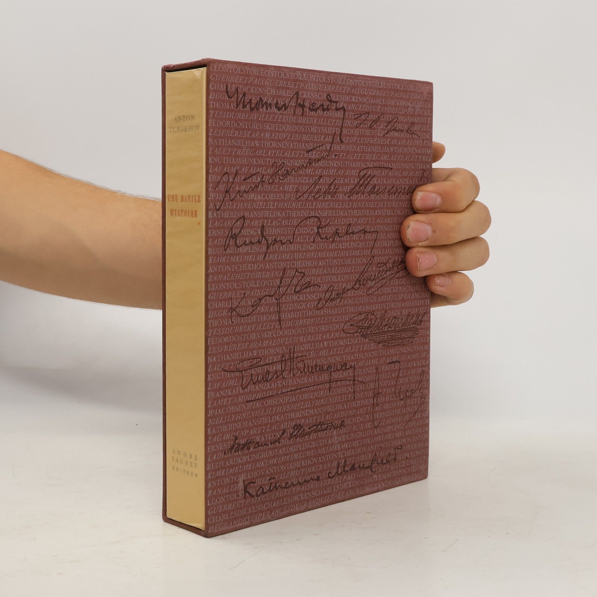 Anton Chekhov Une banale histoire (exemplaire numéroté)