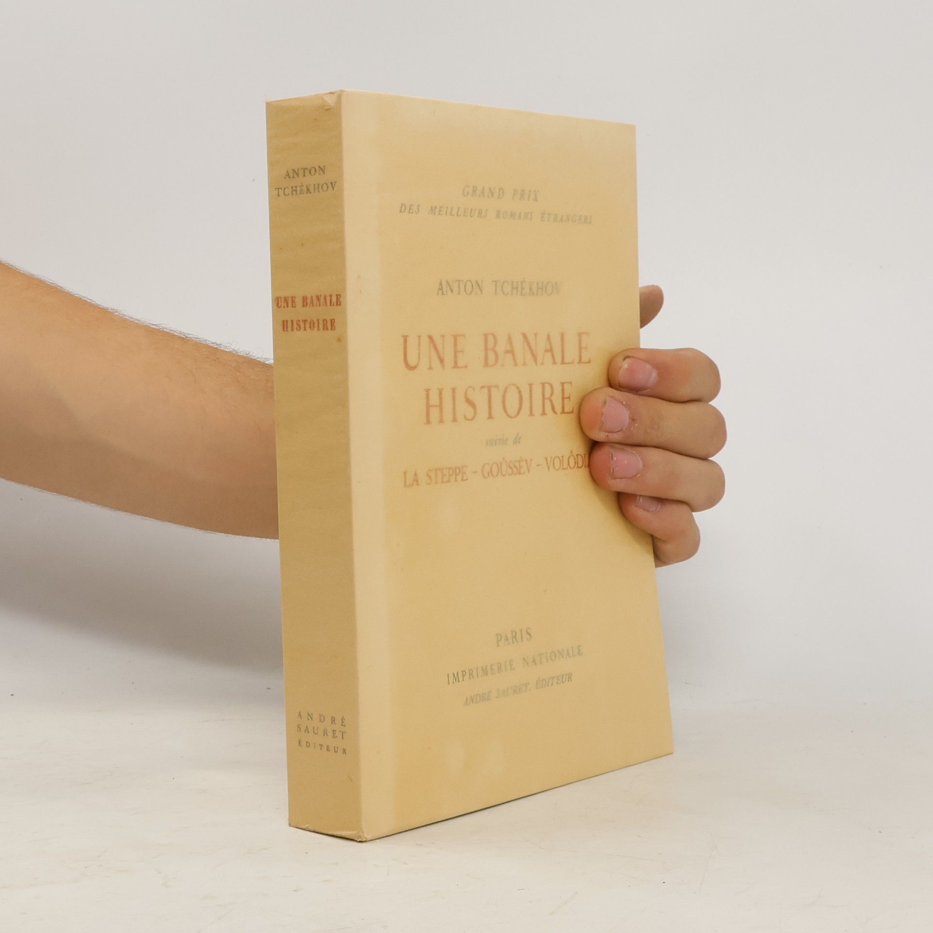 Anton Chekhov Une banale histoire (exemplaire numéroté)