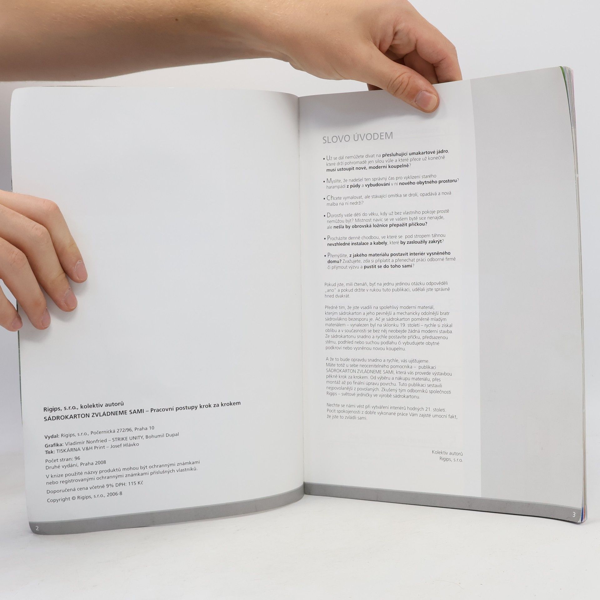 Various authors Sádrokarton zvládneme sami : pracovní postupy krok za krokem