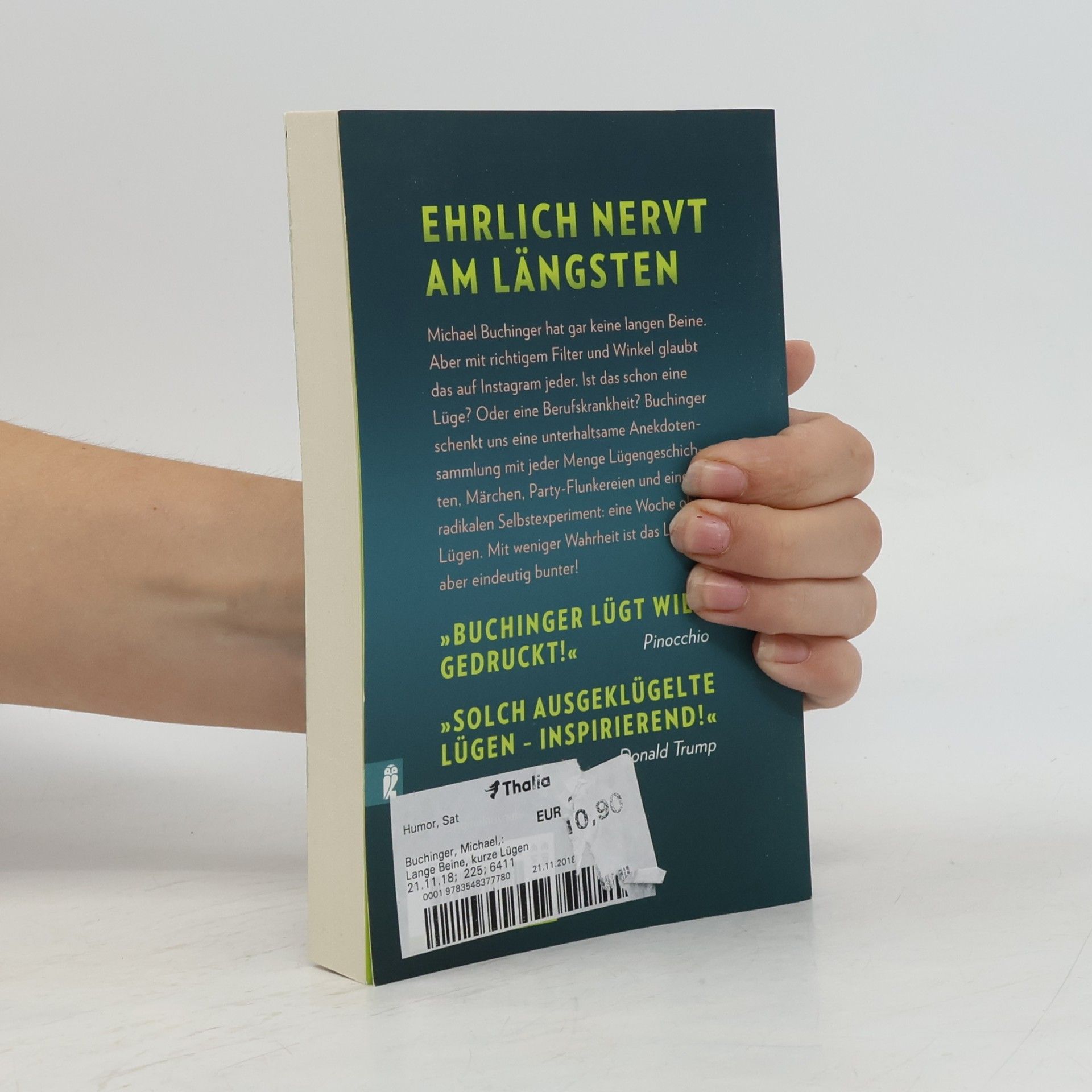Michael Buchinger Lange Beine, kurze Lügen