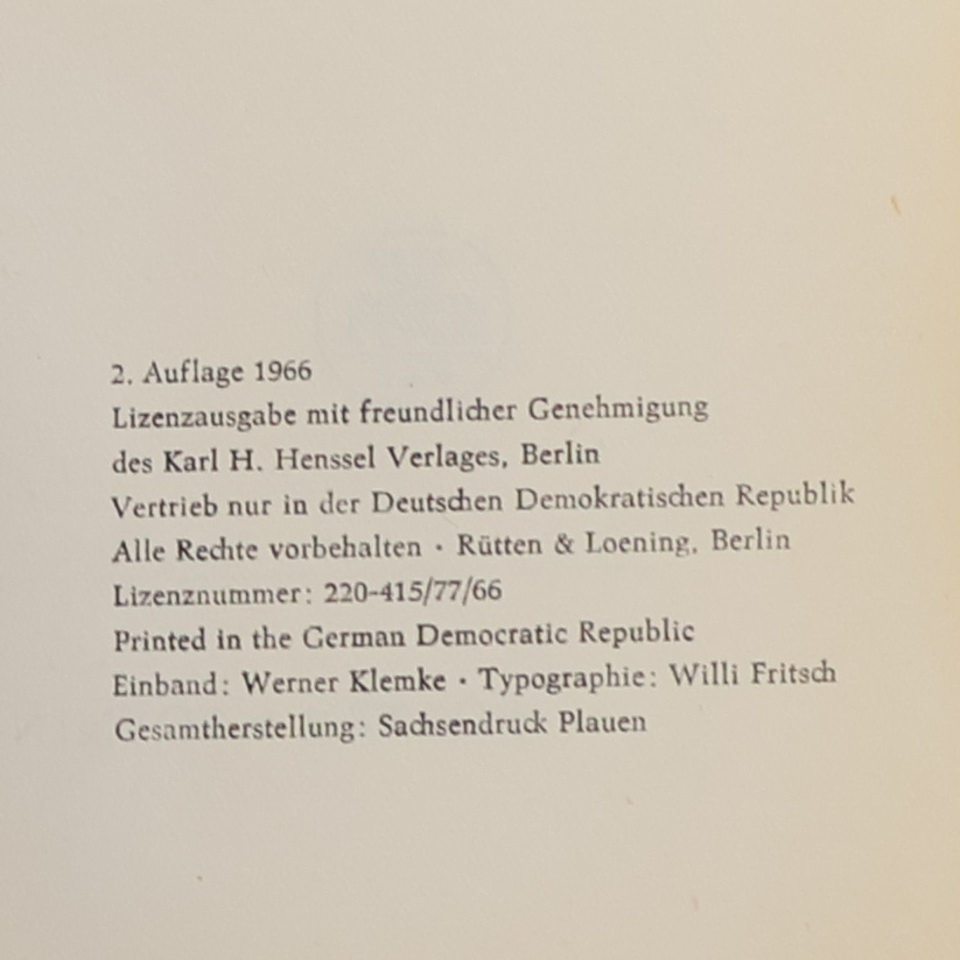 Joachim Ringelnatz Überall ist Wunderland