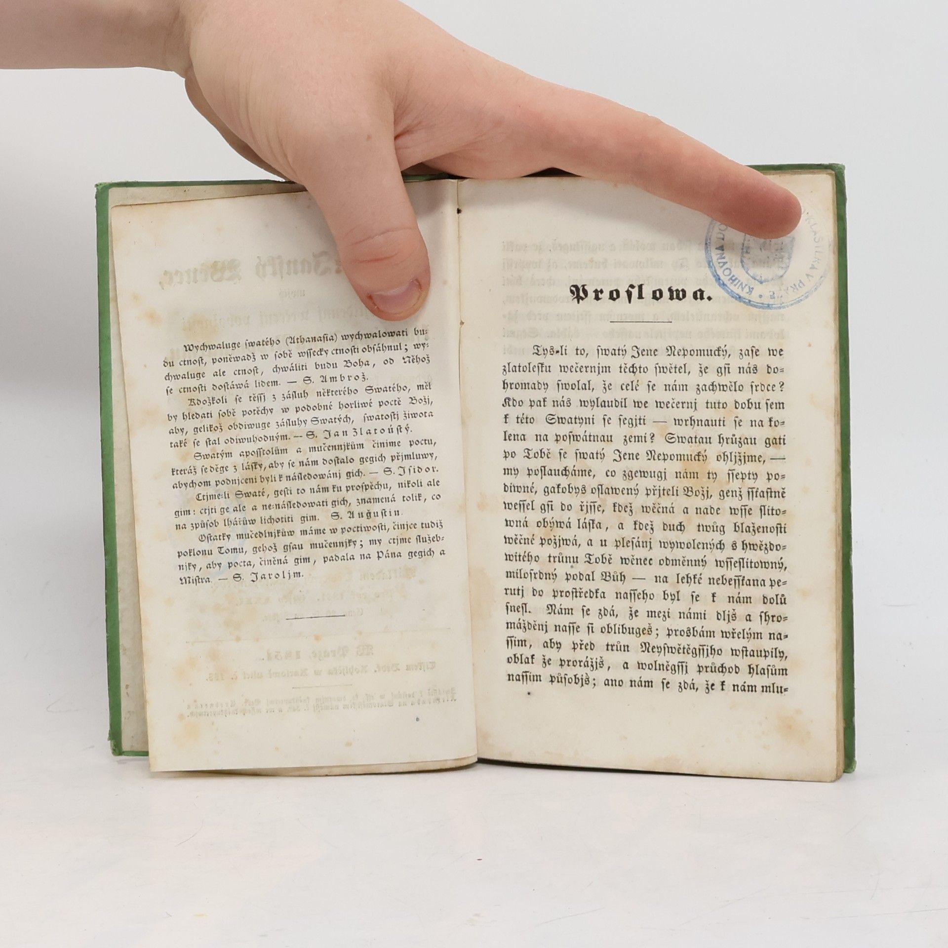 Various authors Swato-Janský Wěnec, uwjtý k dewjtidennj wečernj pobožnosti k swatému Janu Nepomuckému