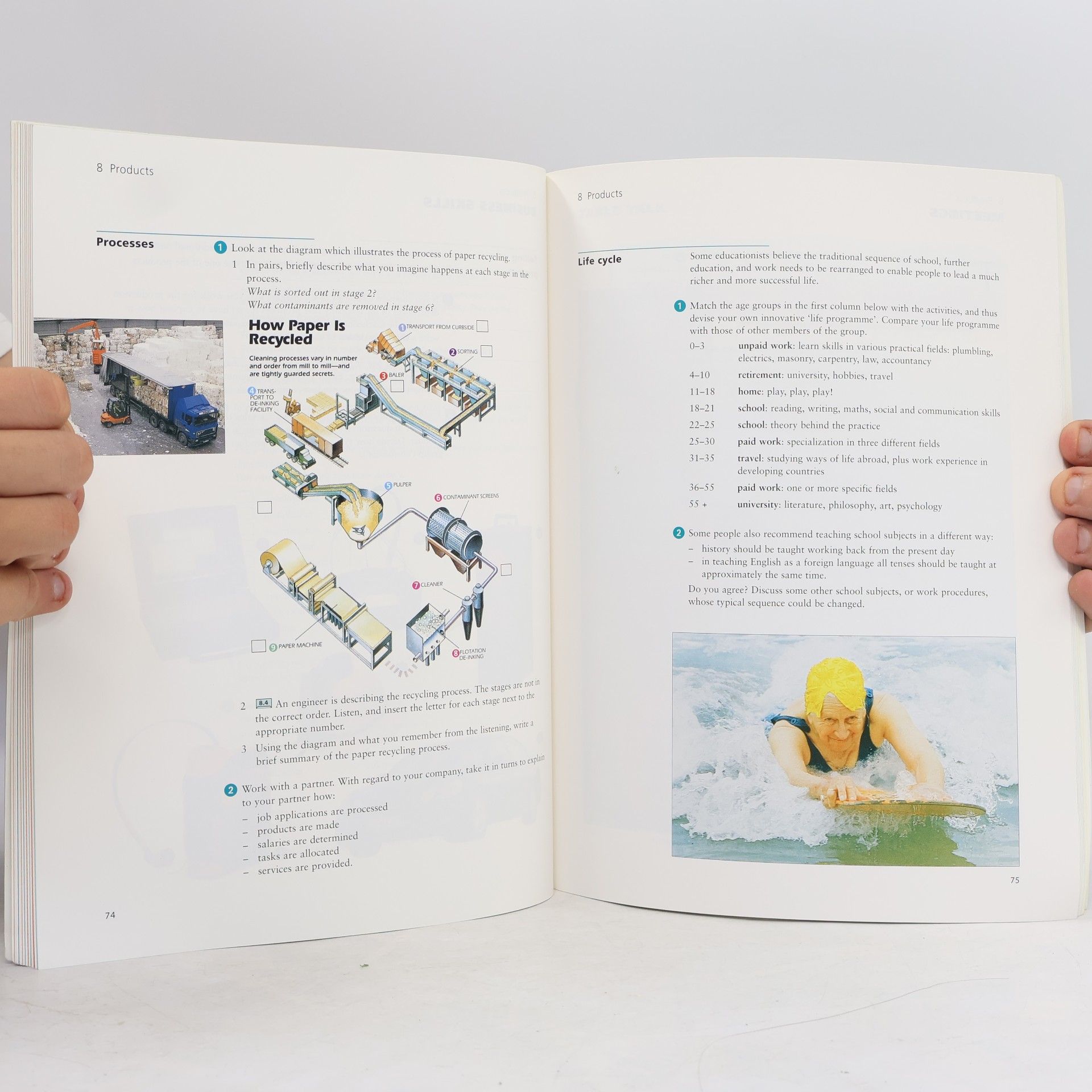 Adrian Wallwork Business options.Workbook + Student's book