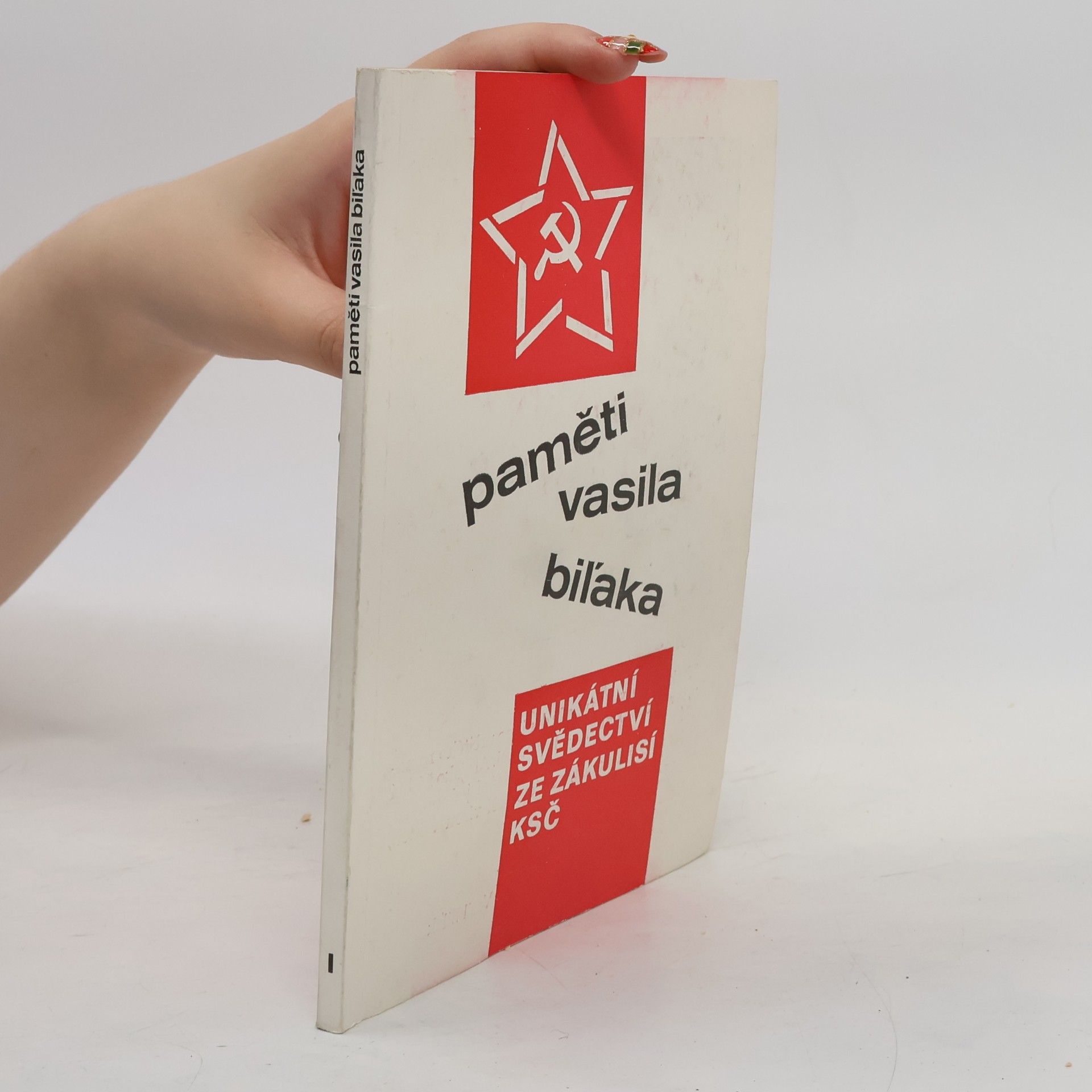 Jindřich Bílovský Paměti Vasila Bíľaka I.