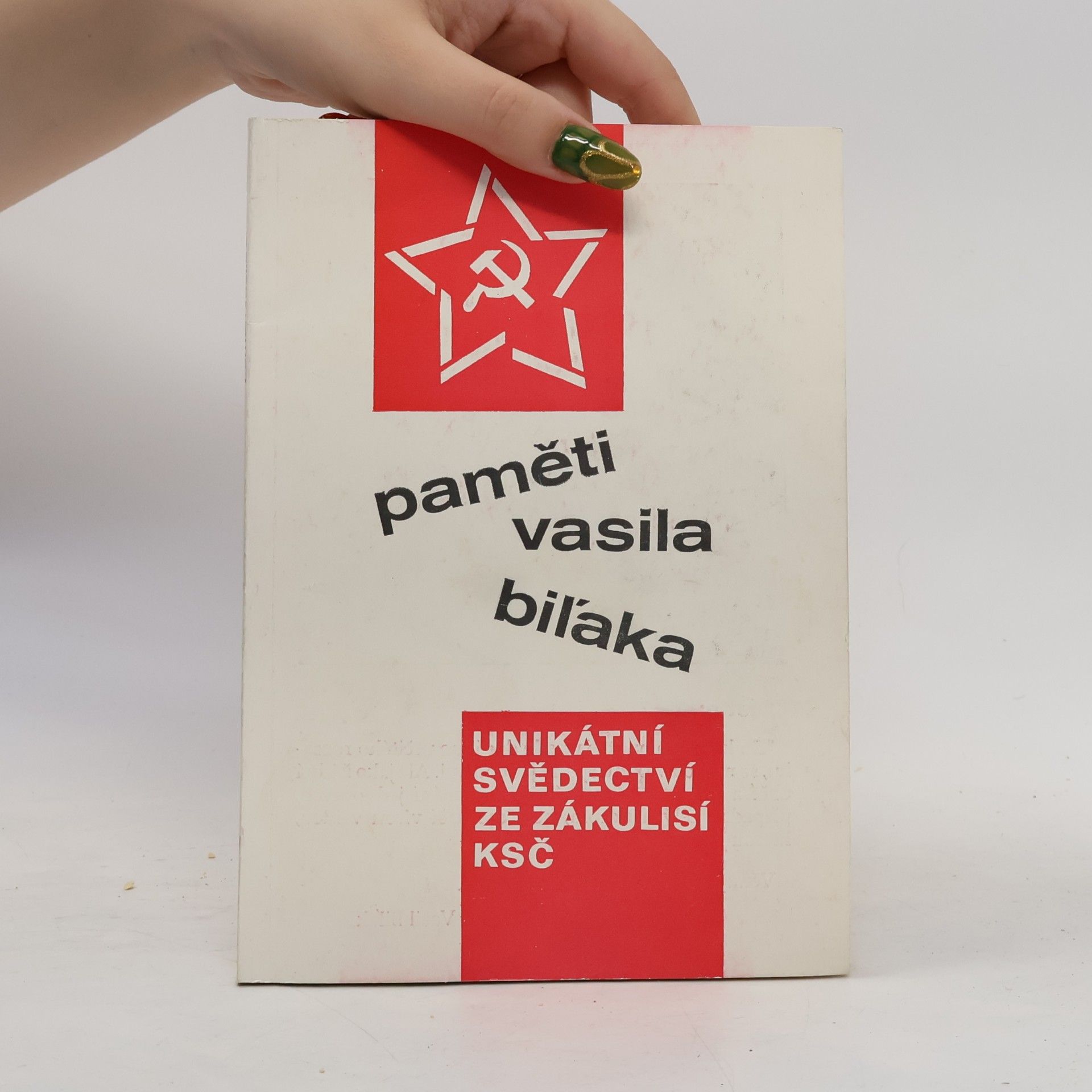 Jindřich Bílovský Paměti Vasila Bíľaka I.