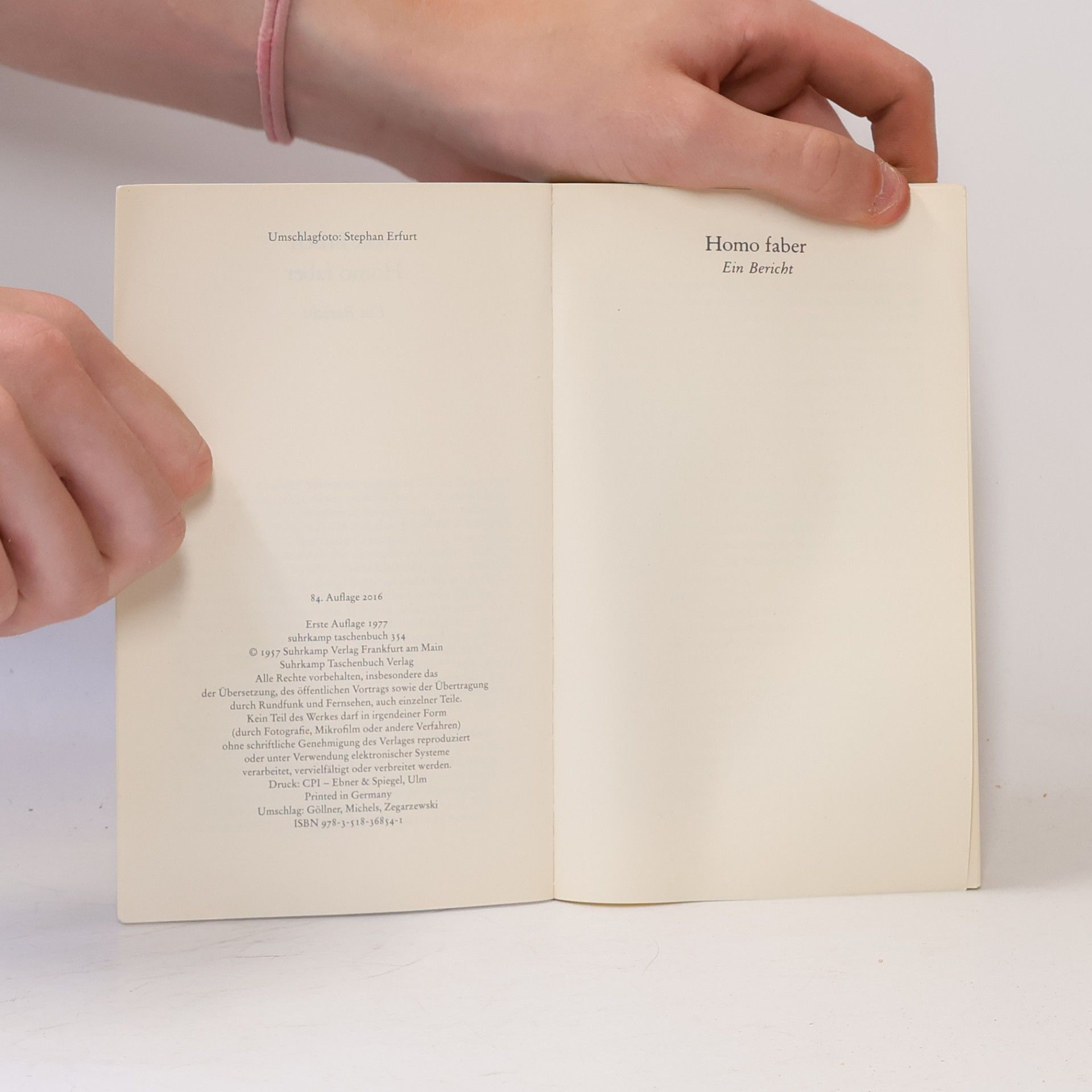 Max Frisch Homo faber