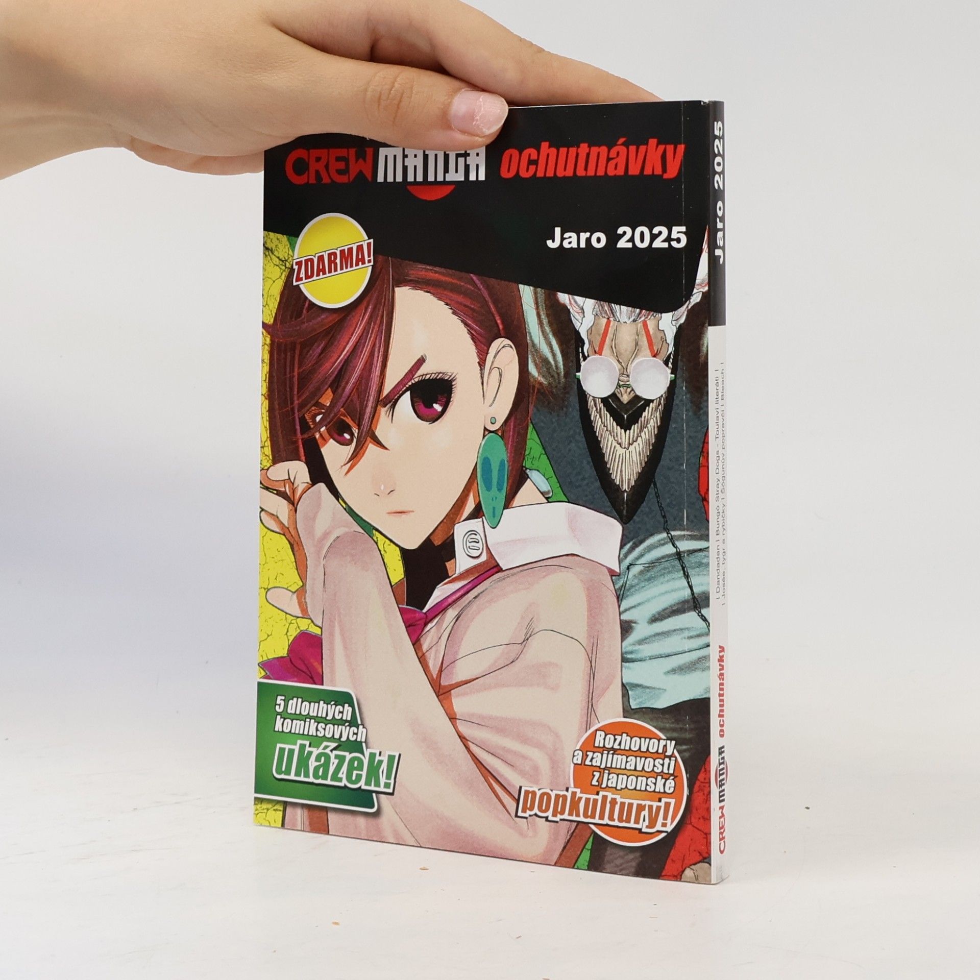 Various authors Crew manga ochutnávky. Jaro 2025