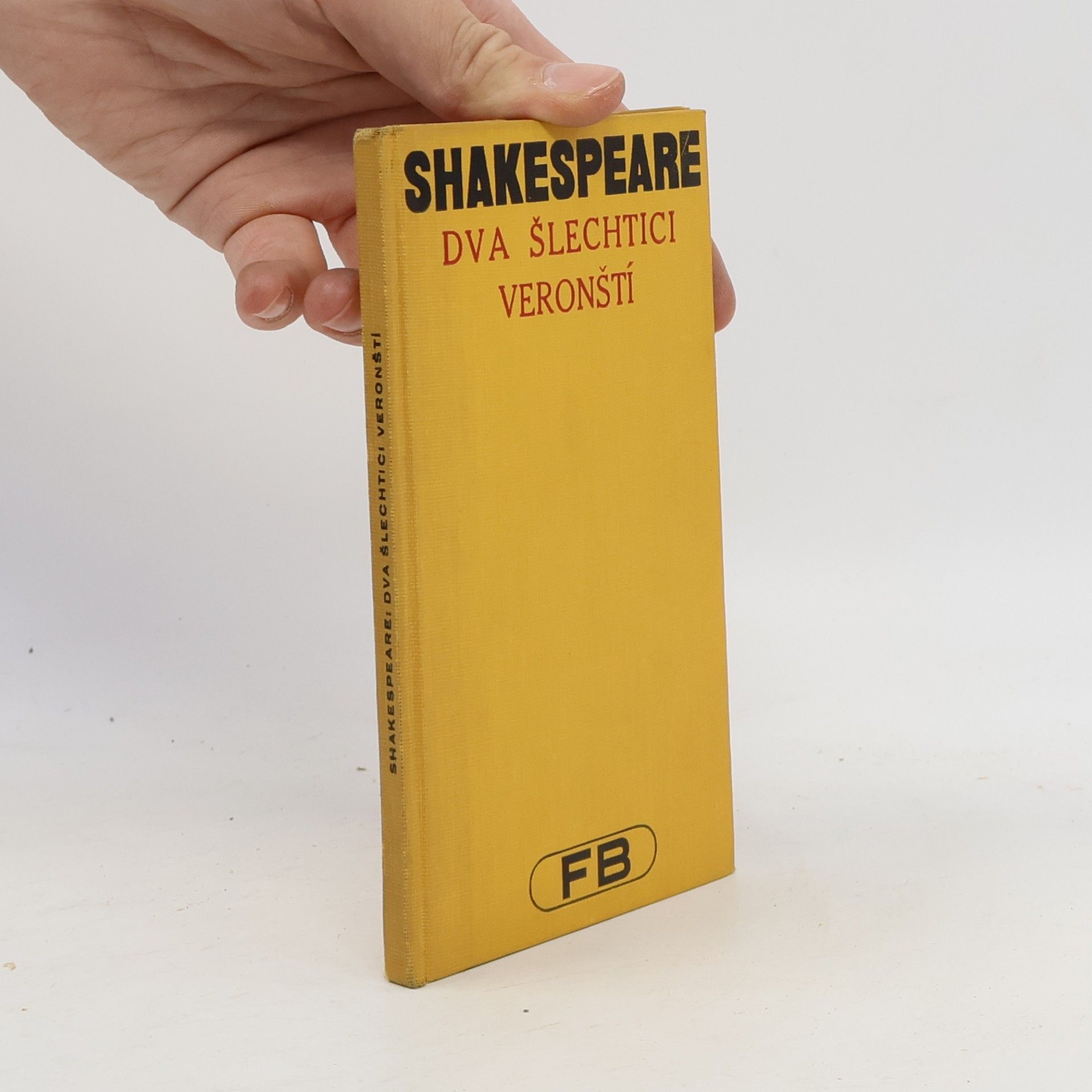 William Shakespeare Dva šlechtici veronští