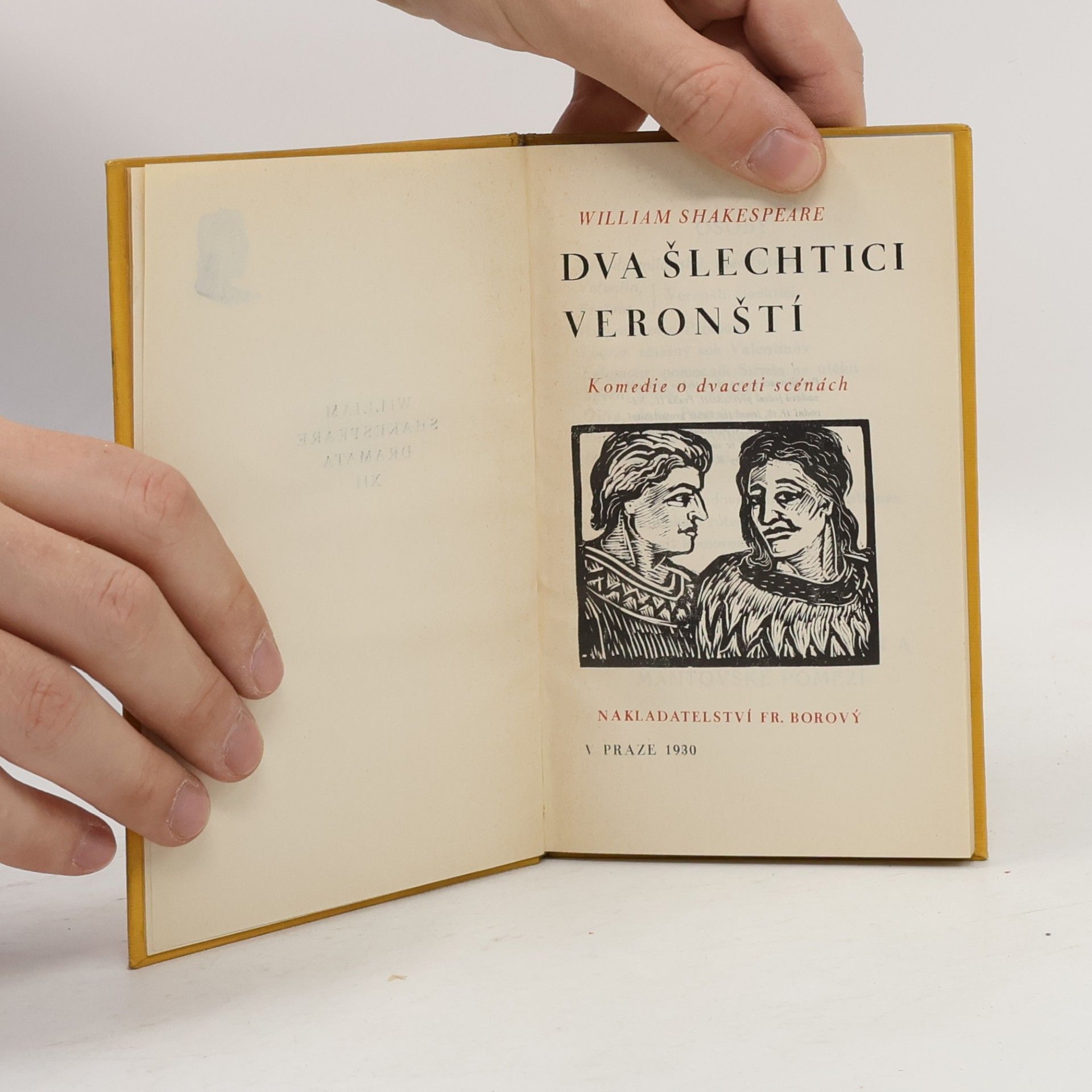 William Shakespeare Dva šlechtici veronští