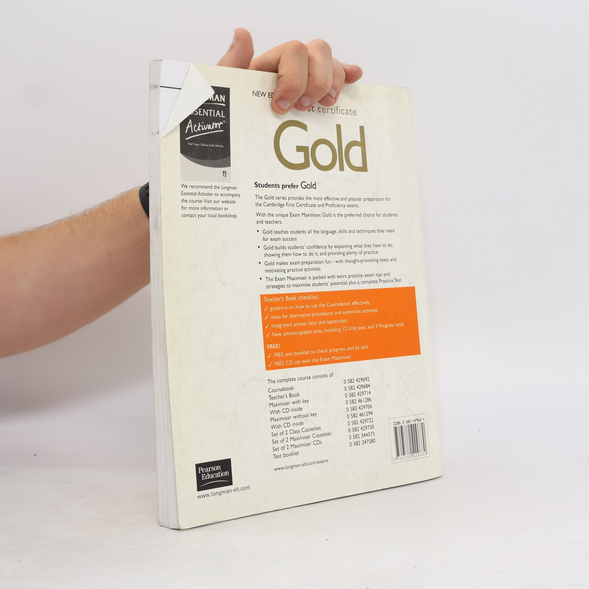 Sally Burgess Gold : first certificate : teacher's book