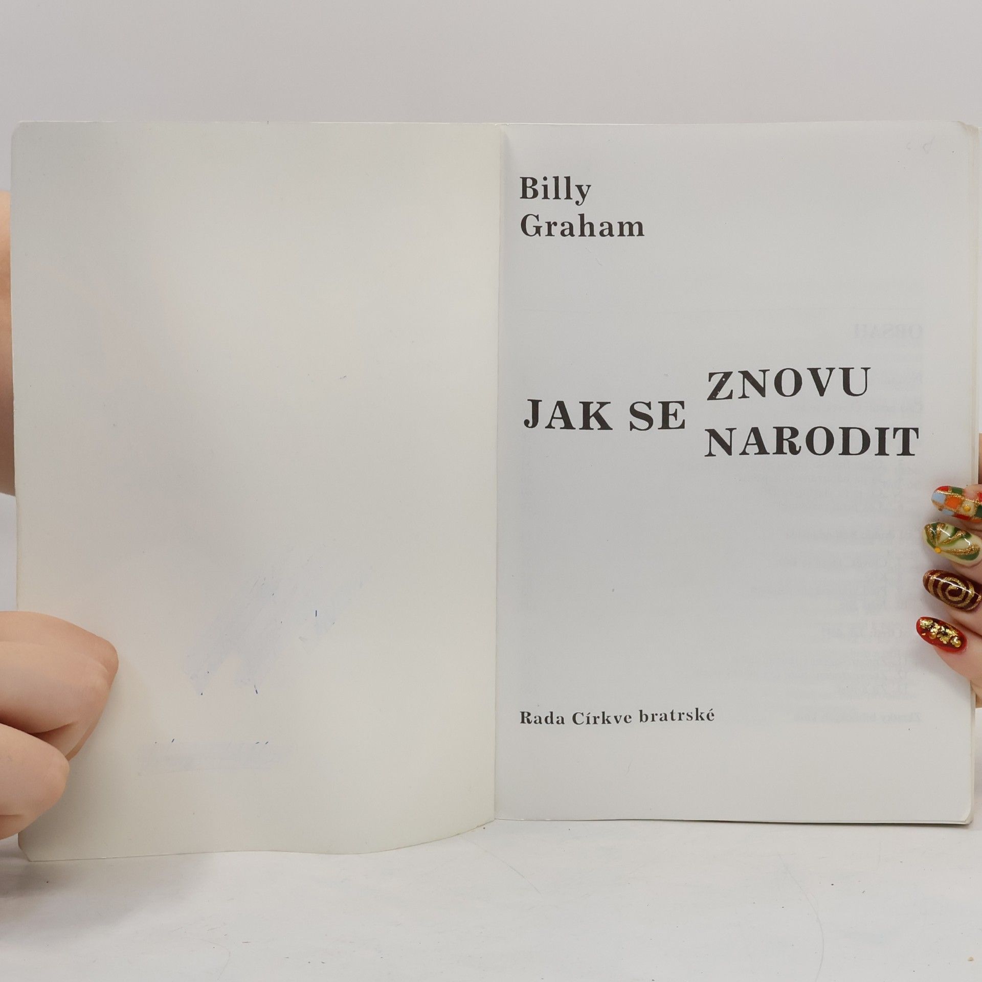 Billy Graham Jak se znovu narodit