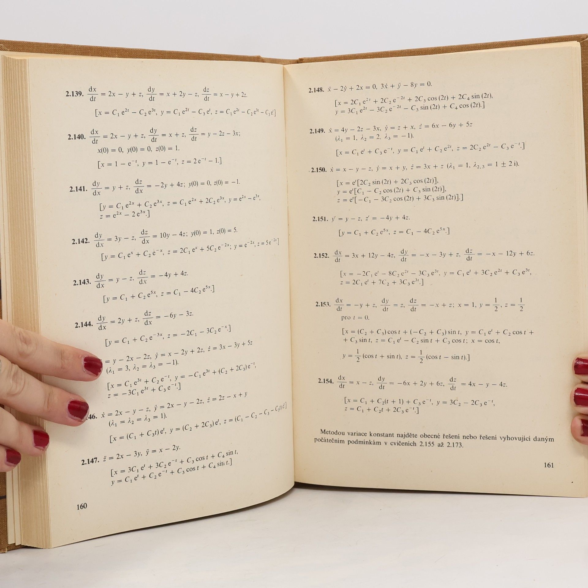 Josef Benda Sbírka řešených příkladů z matematiky III