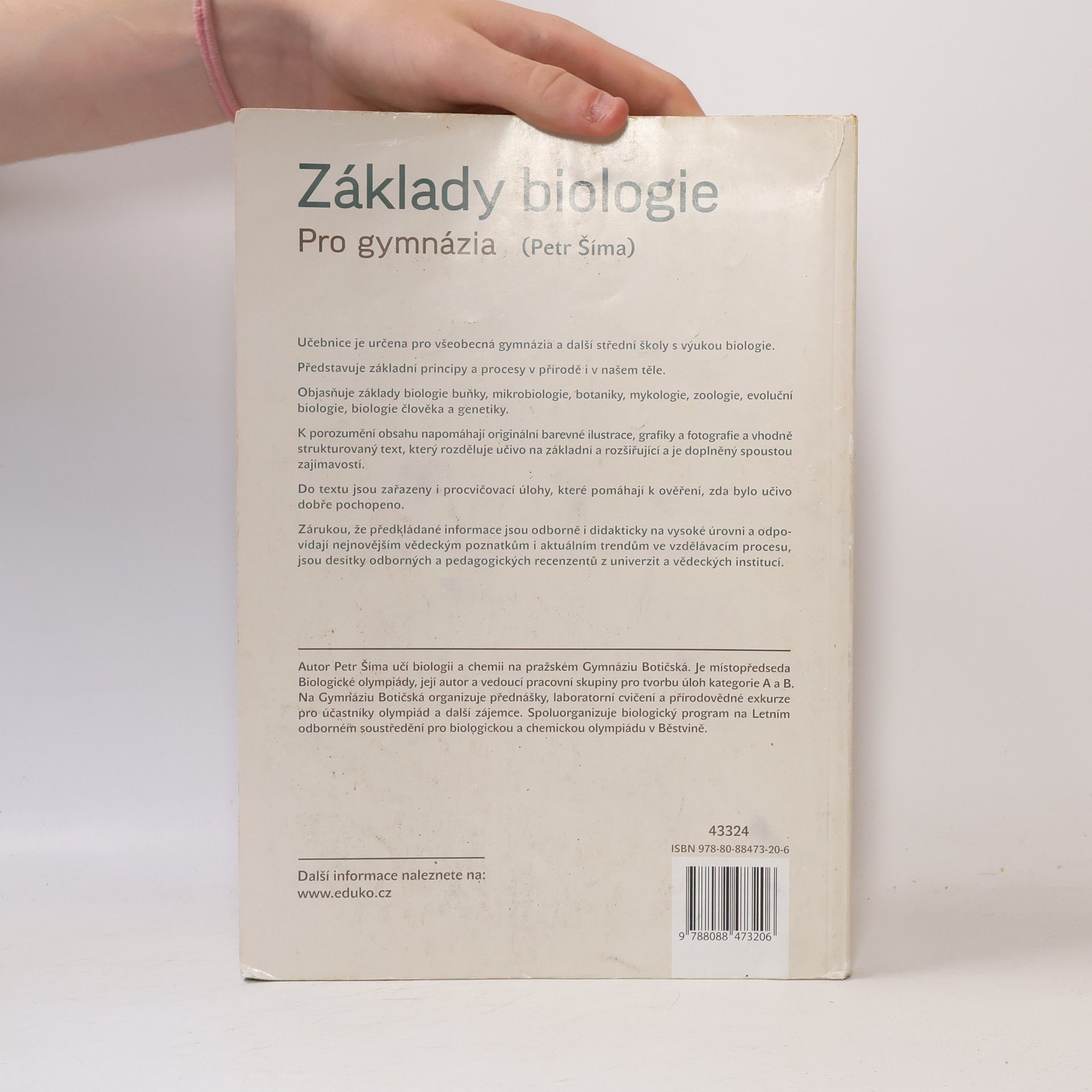 Petr Šíma Základy biologie. Pro gymnázia