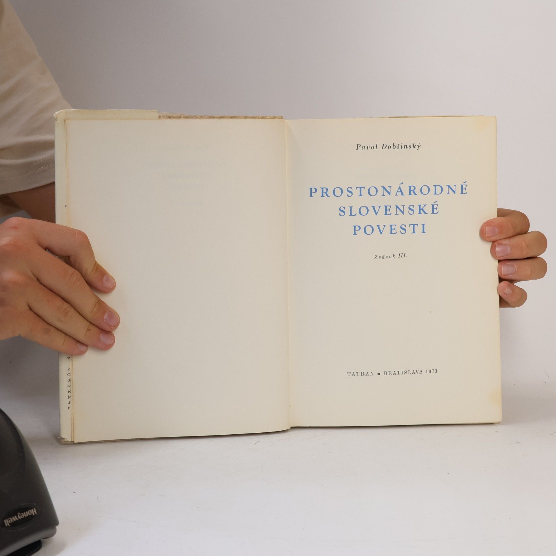 Pavol Dobšinský Prostonárodné slovenské povesti III.