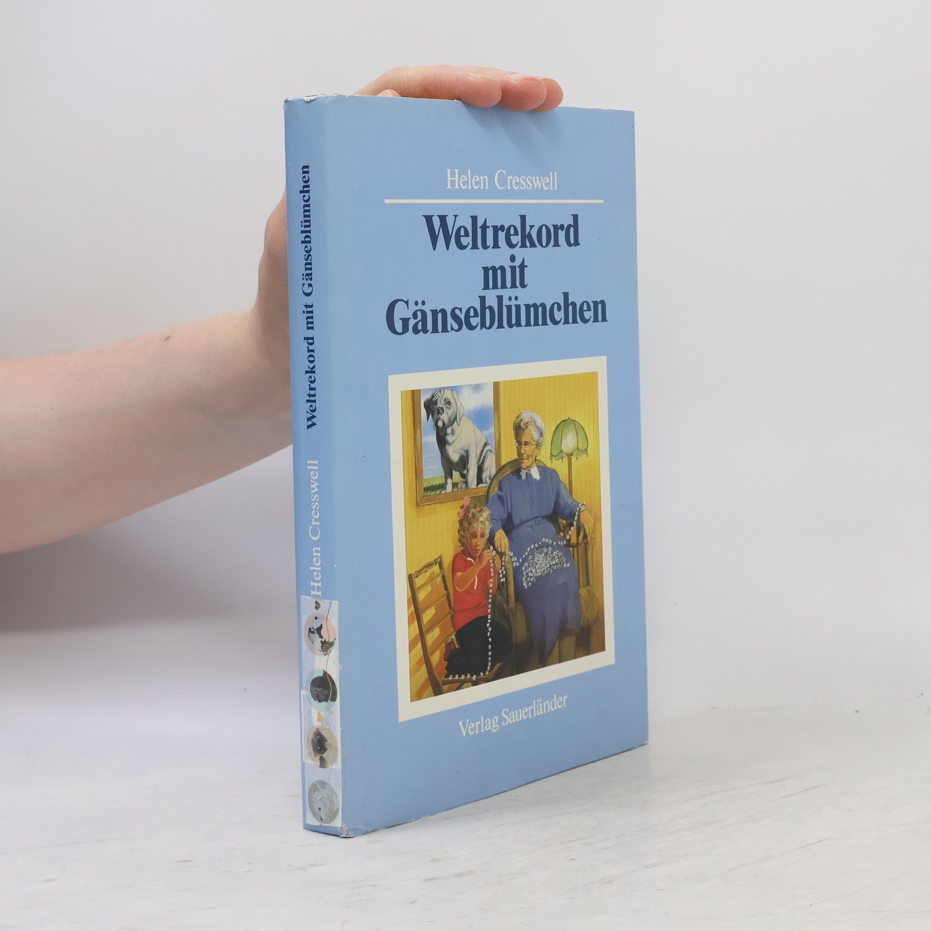 Helen Cresswell Weltrekord mit Gänseblümchen