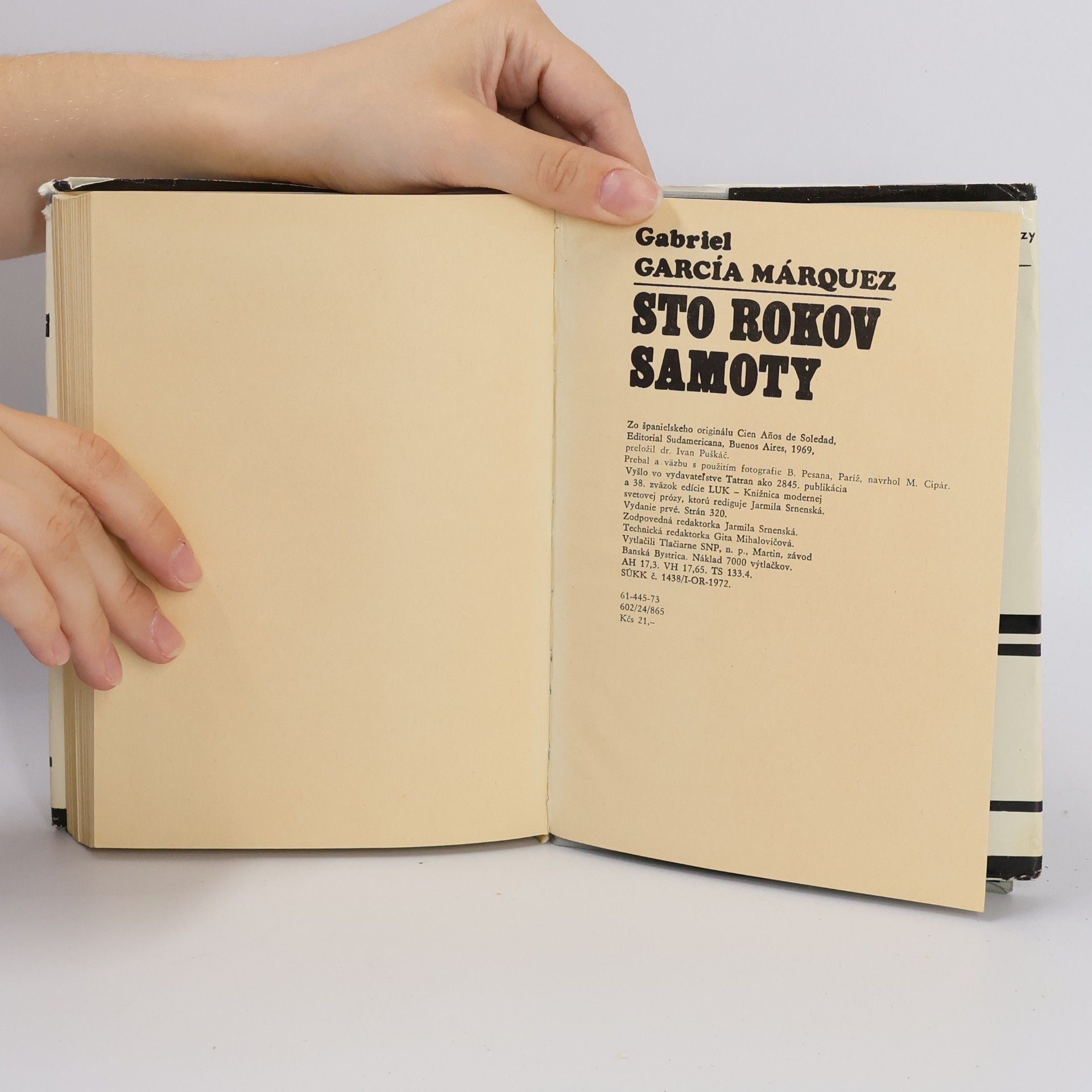Gabriel García Márquez Sto rokov samoty