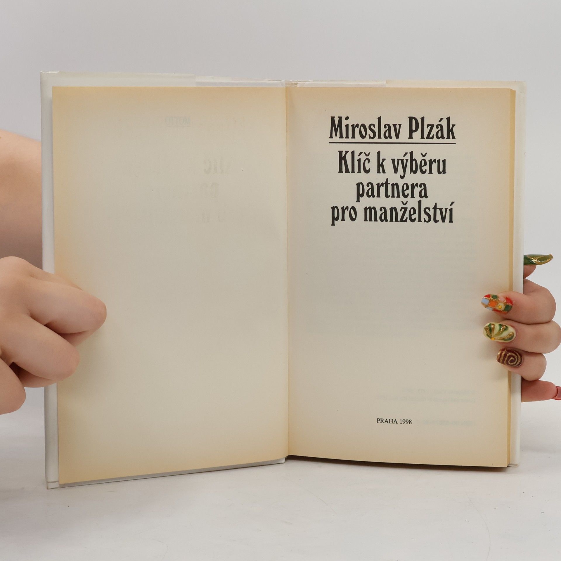 Miroslav Plzák Klíč k výběru partnera pro manželství