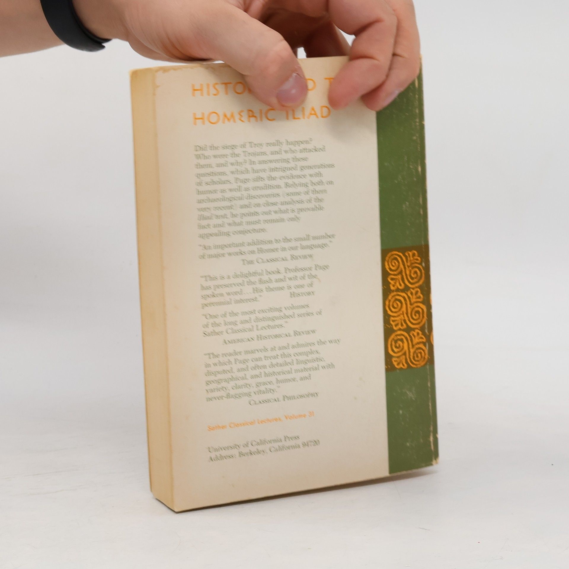 D. L. Page History and the Homeric Iliad