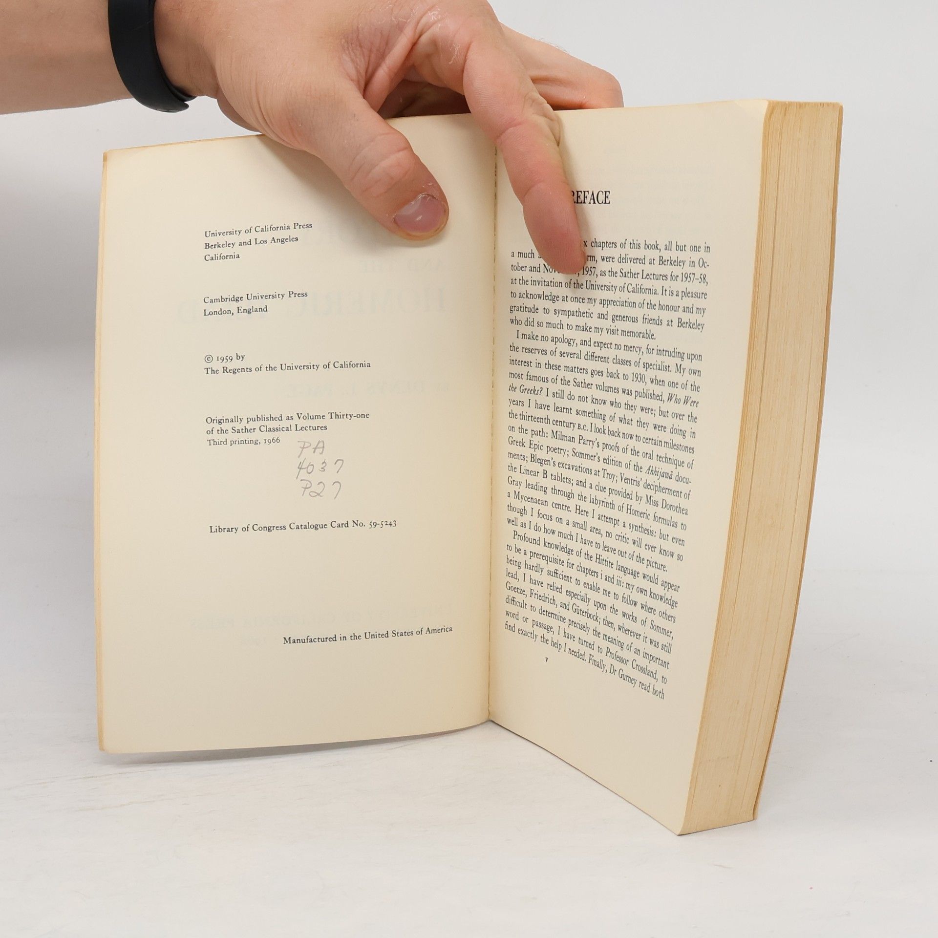 D. L. Page History and the Homeric Iliad