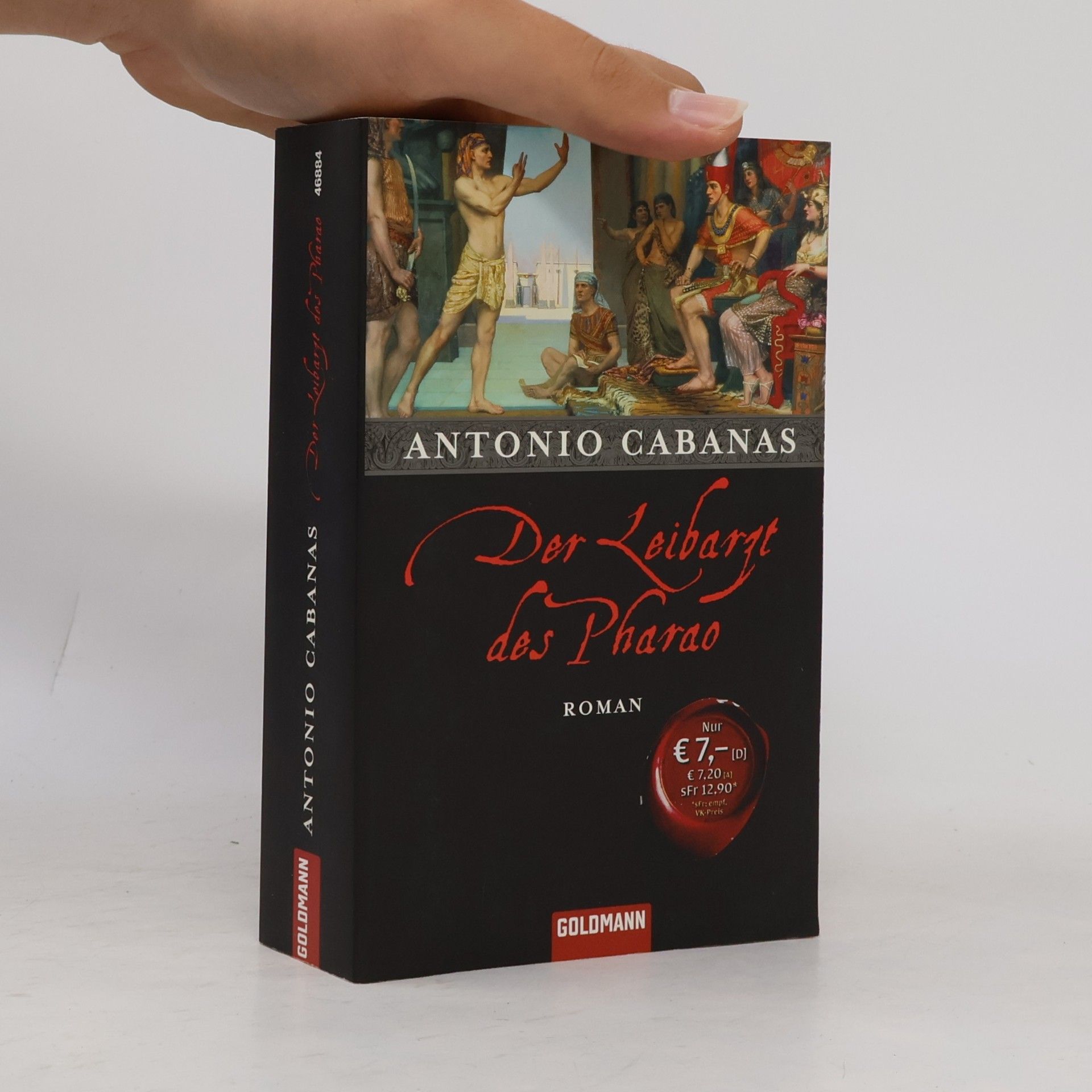 Antonio Cabanas Der Leibarzt des Pharao. Roman