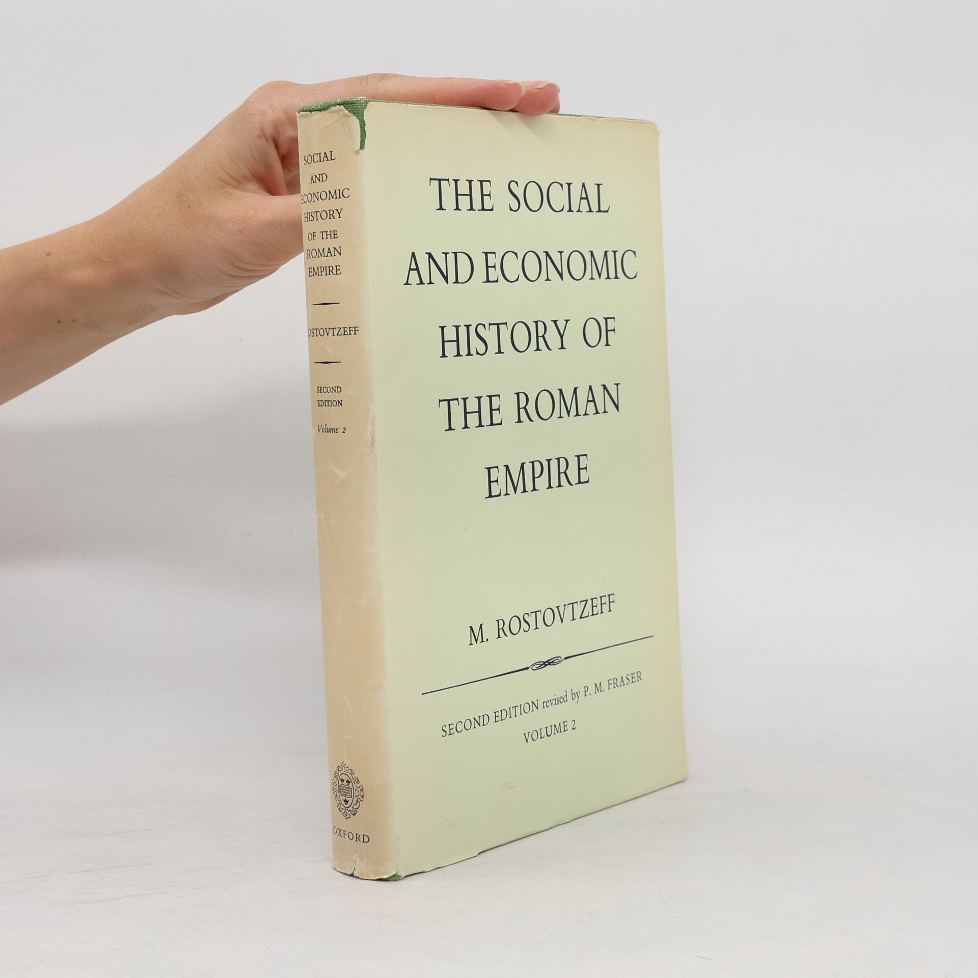 P. M. Fraser The Social & Economic History of the Roman Empire