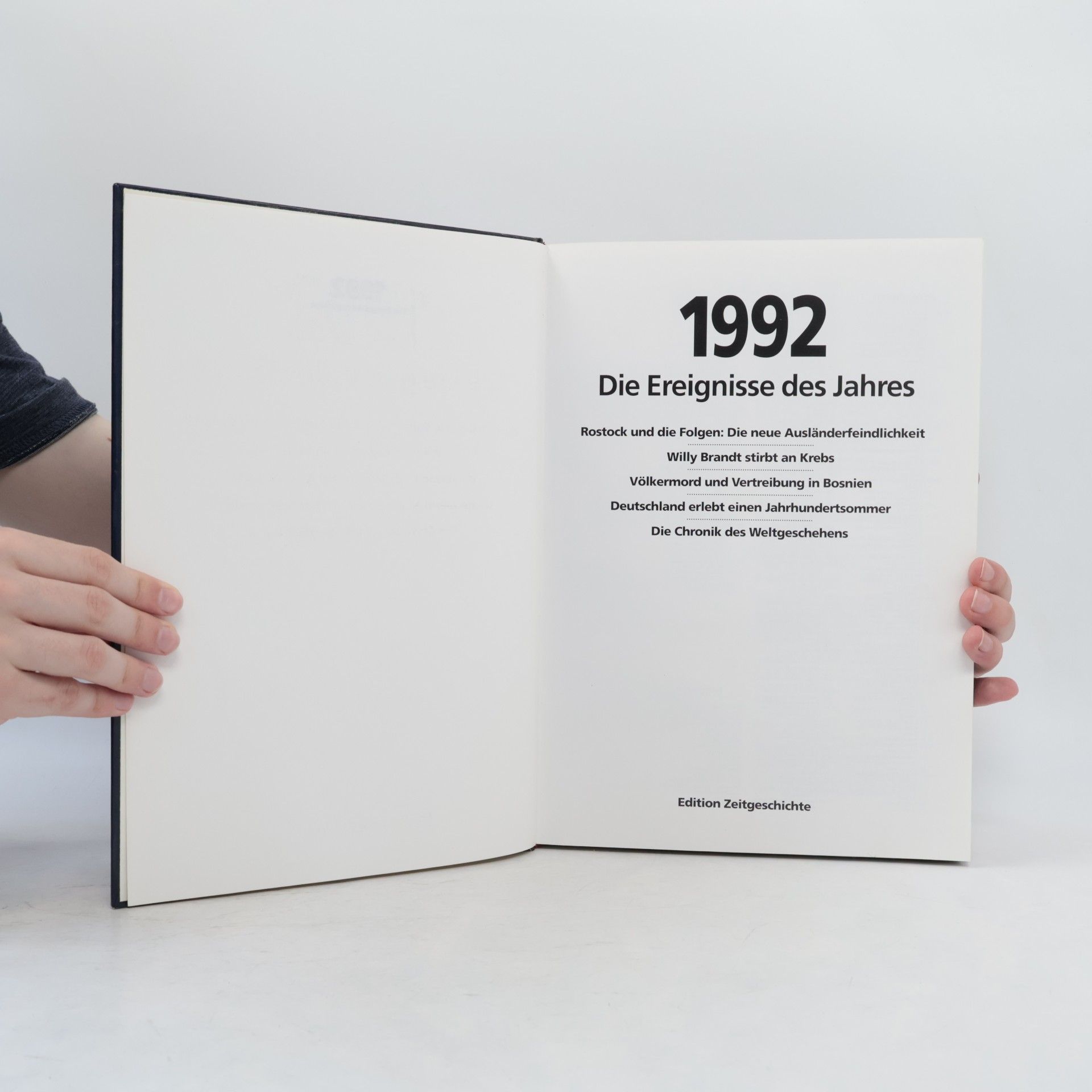 Autorenkollektiv 1992. Die Ereignisse des Jahres