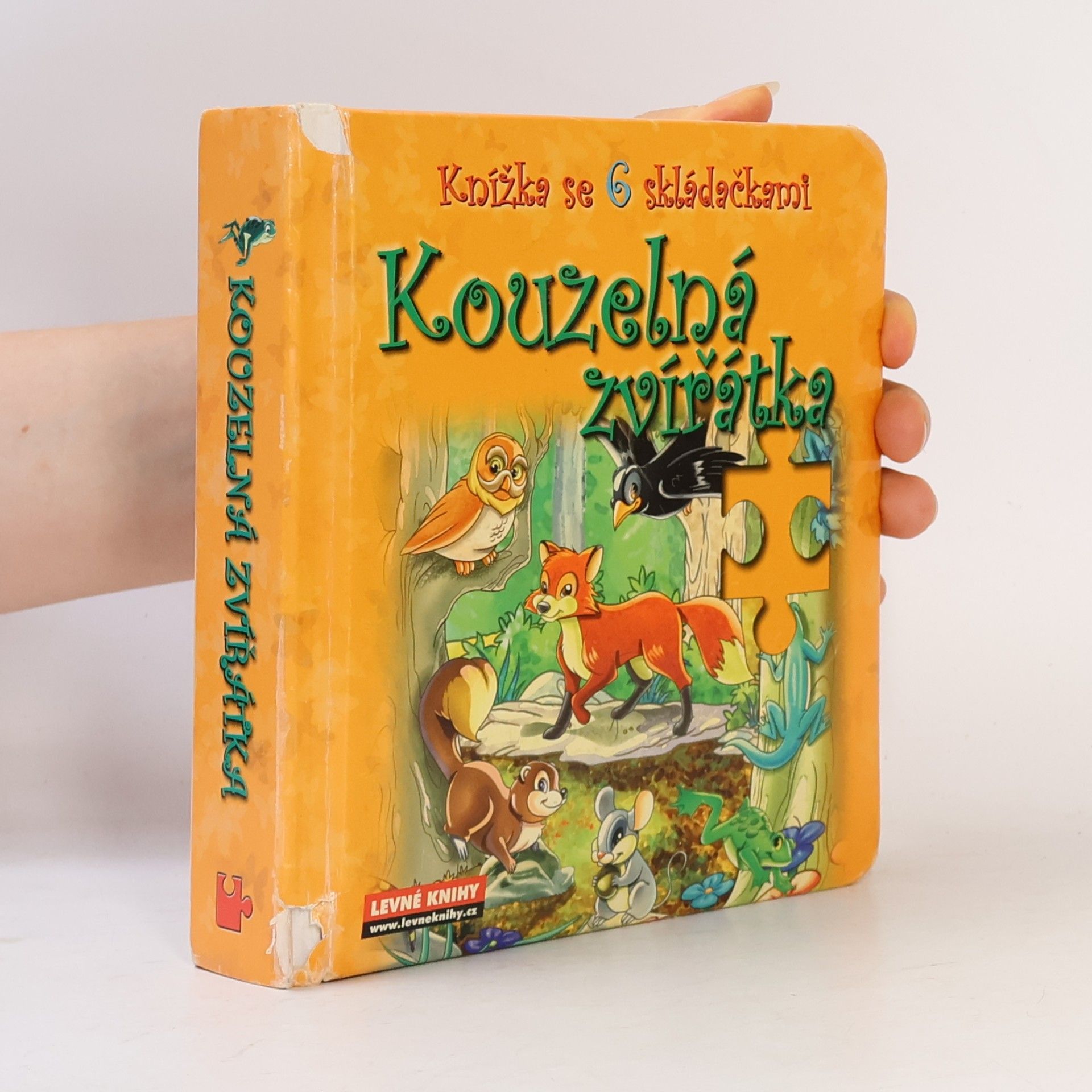 Kouzelná zvířátka : knížka se 6 skládačkami