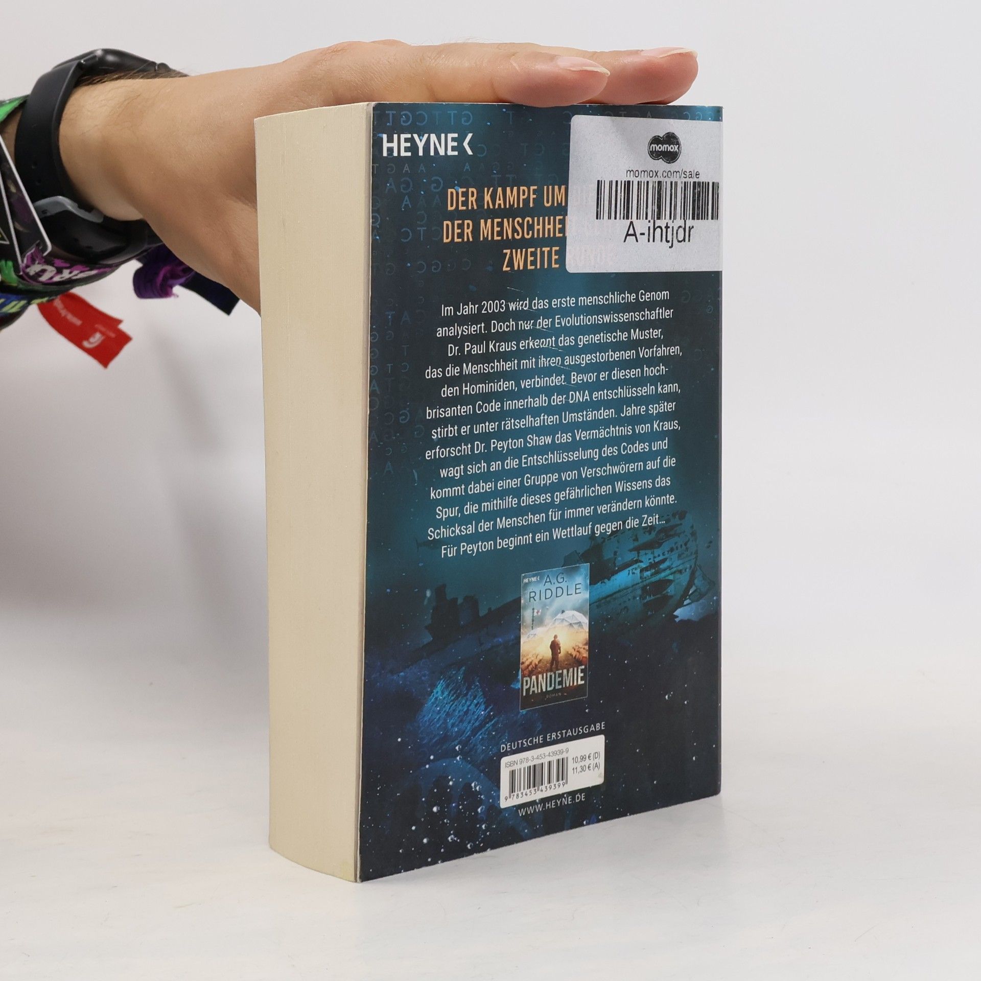 A. G. Riddle Genom - Die Extinction-Serie 2