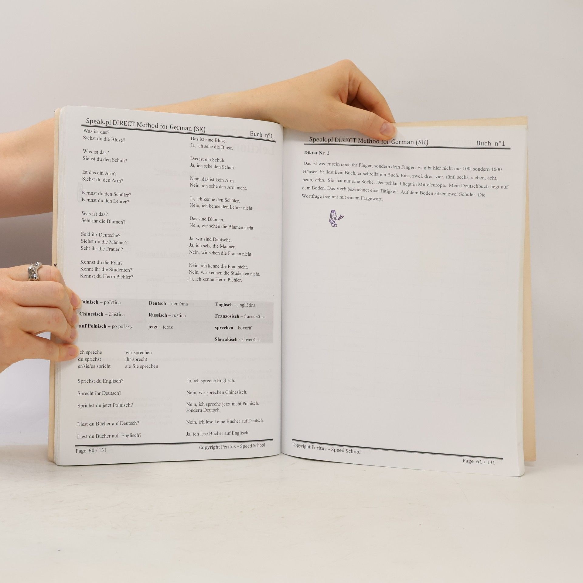 Autorenkollektiv Die direkte Methode Speak für Deutsch
