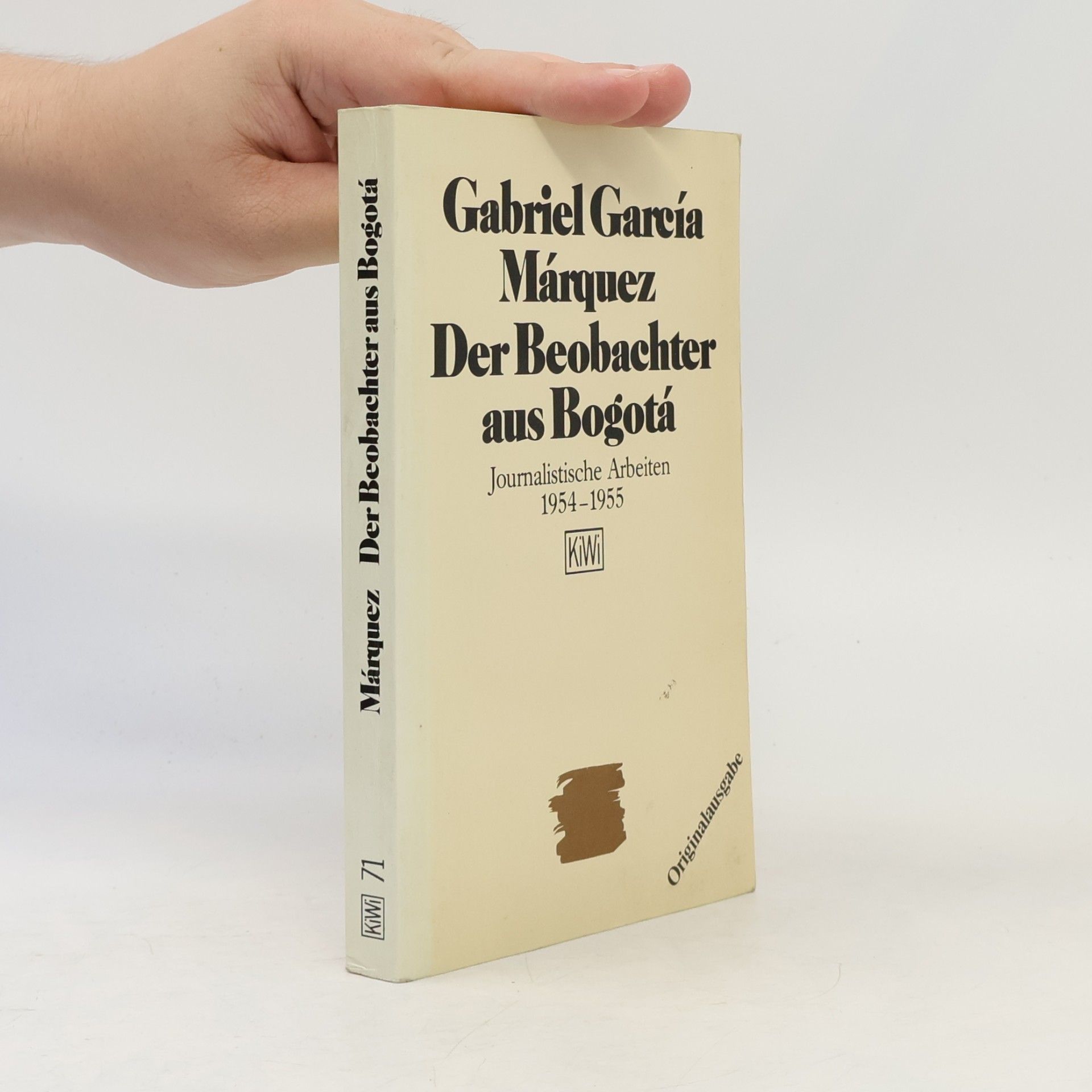 Gabriel García Márquez Der Beobachter aus Bogotá