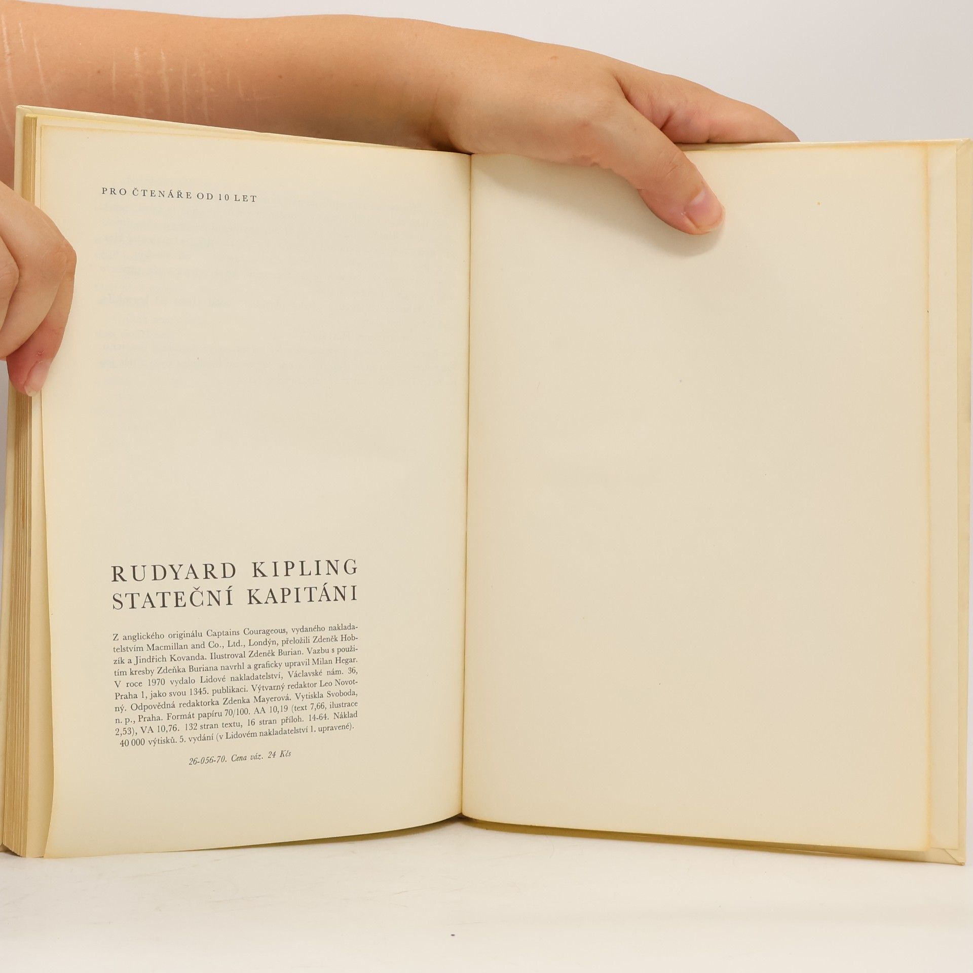 Rudyard Kipling Stateční kapitáni