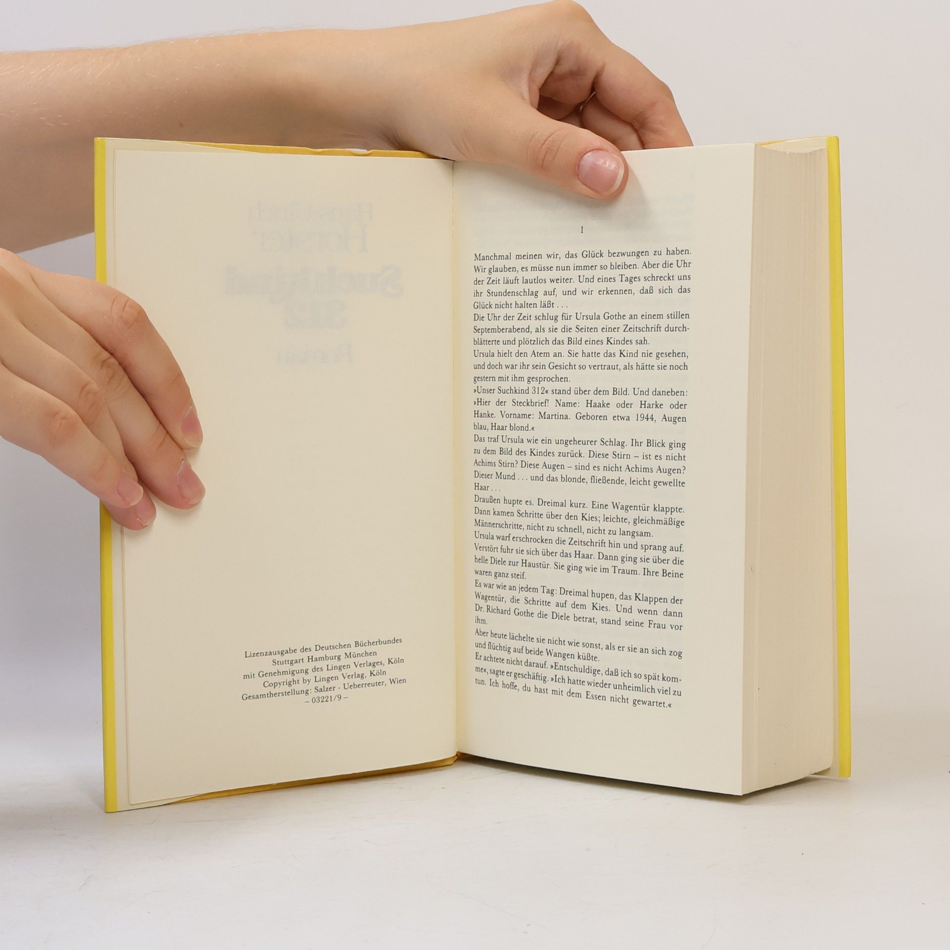 Hans-Ulrich Horster Suchkind 312