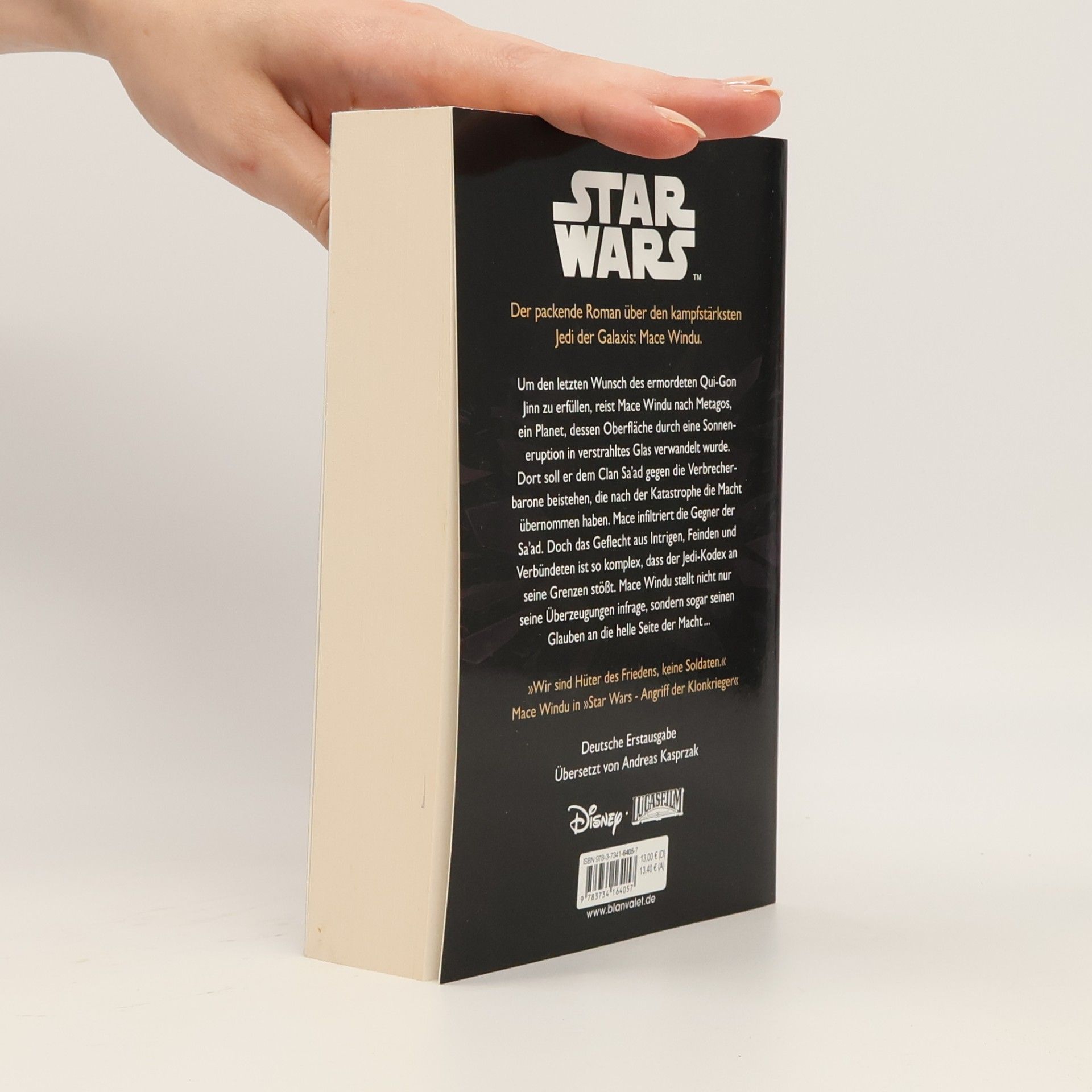 Steven Barnes Star Wars(TM) Mace Windu - Der Glasplanet