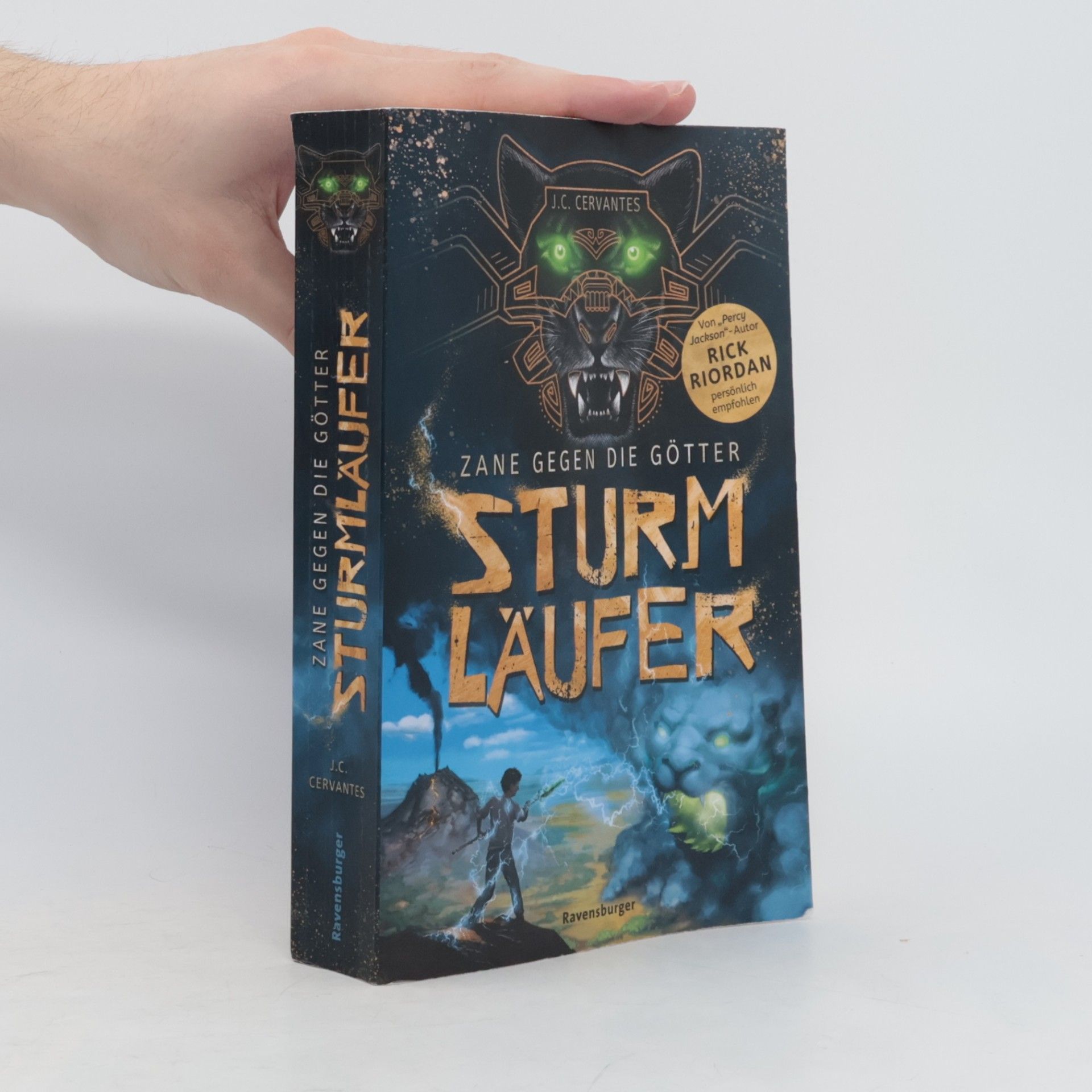 J. C. Cervantes Zane gegen die Götter, Band 1: Sturmläufer (Rick Riordan Presents)