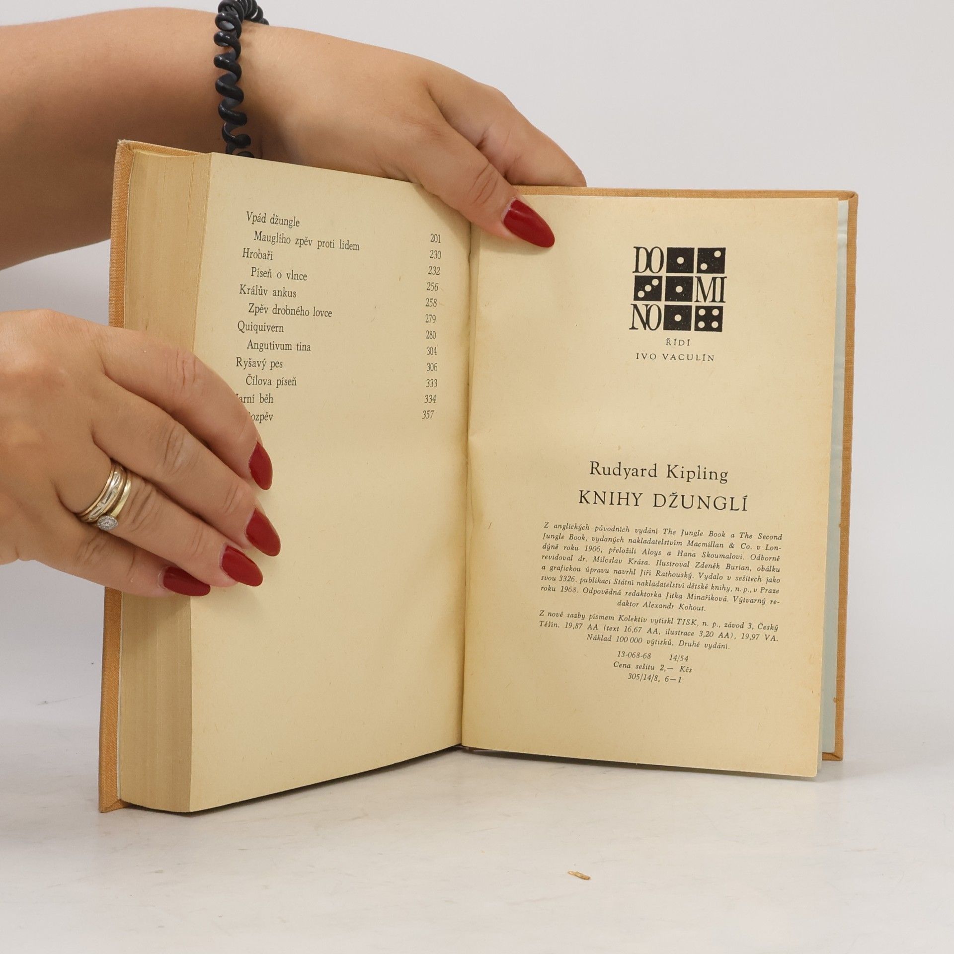 Rudyard Kipling Knihy džunglí