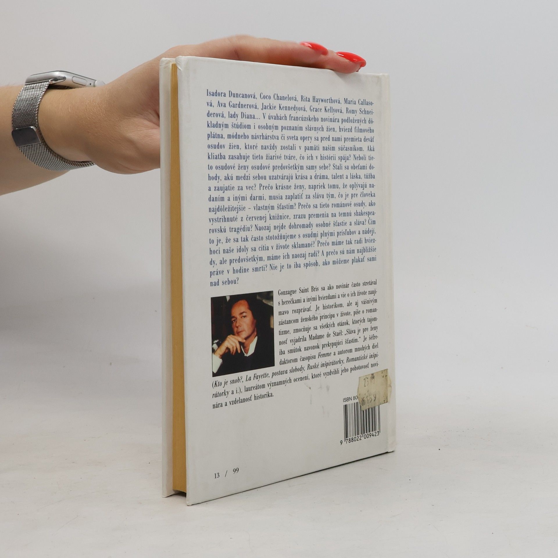 Gonzague Saint Bris Slzy slávy