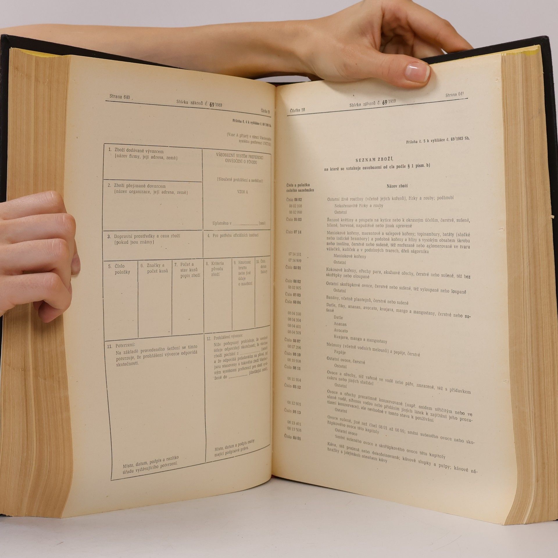 Kolektiv autorů Sbírka zákonů ČSSR 1989