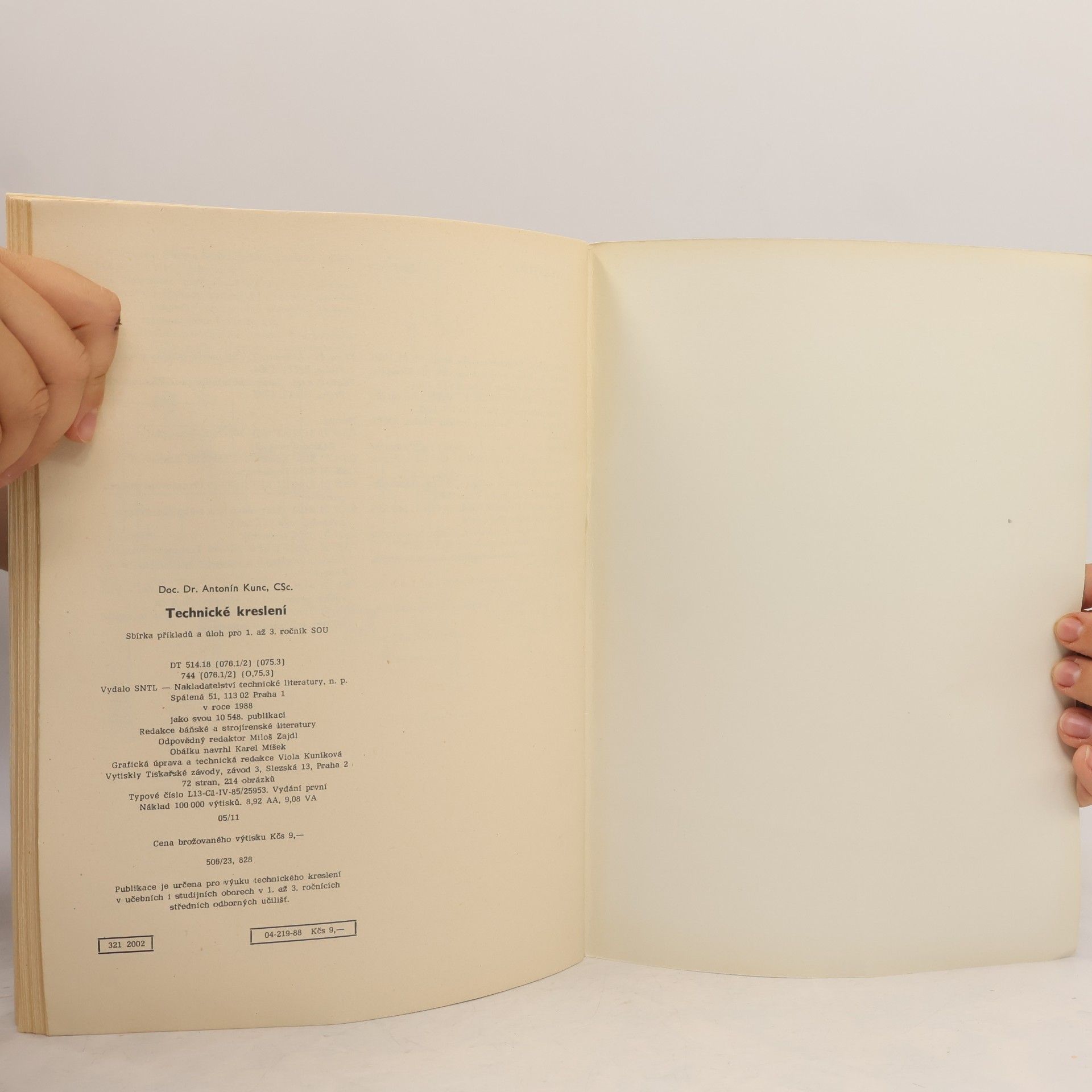 Antonín Kunc Technické kreslení