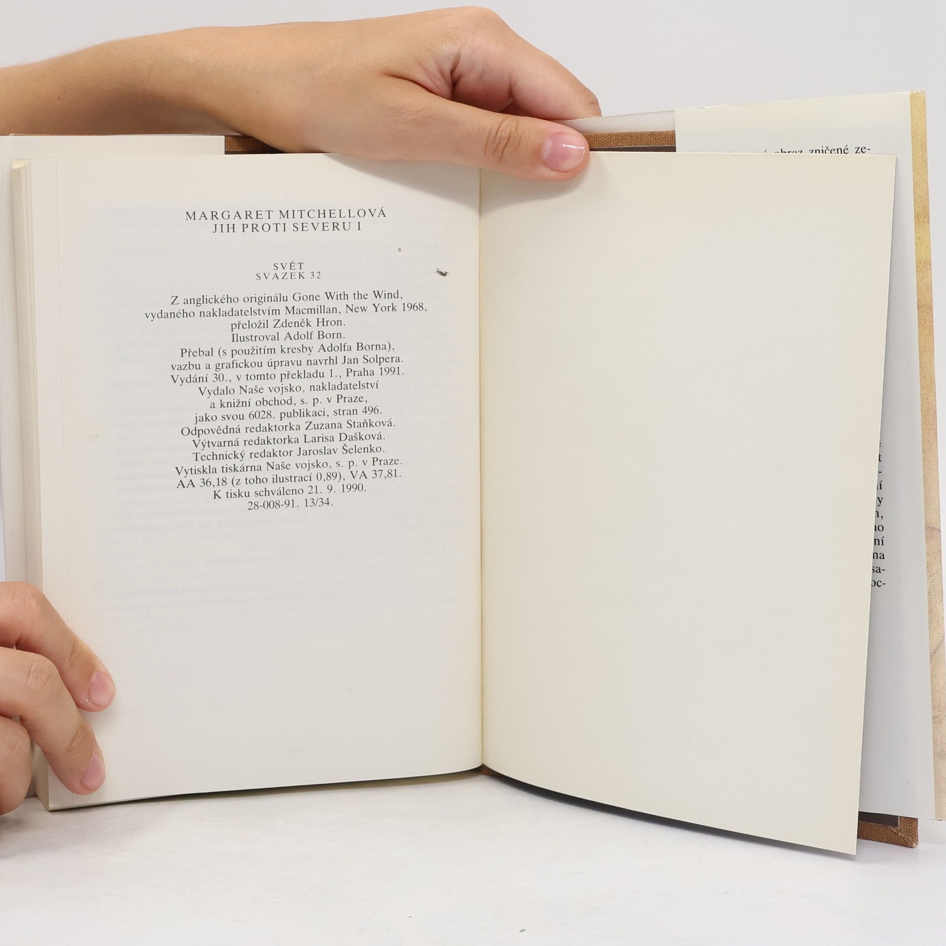 Margaret Mitchell Jih proti Severu I.