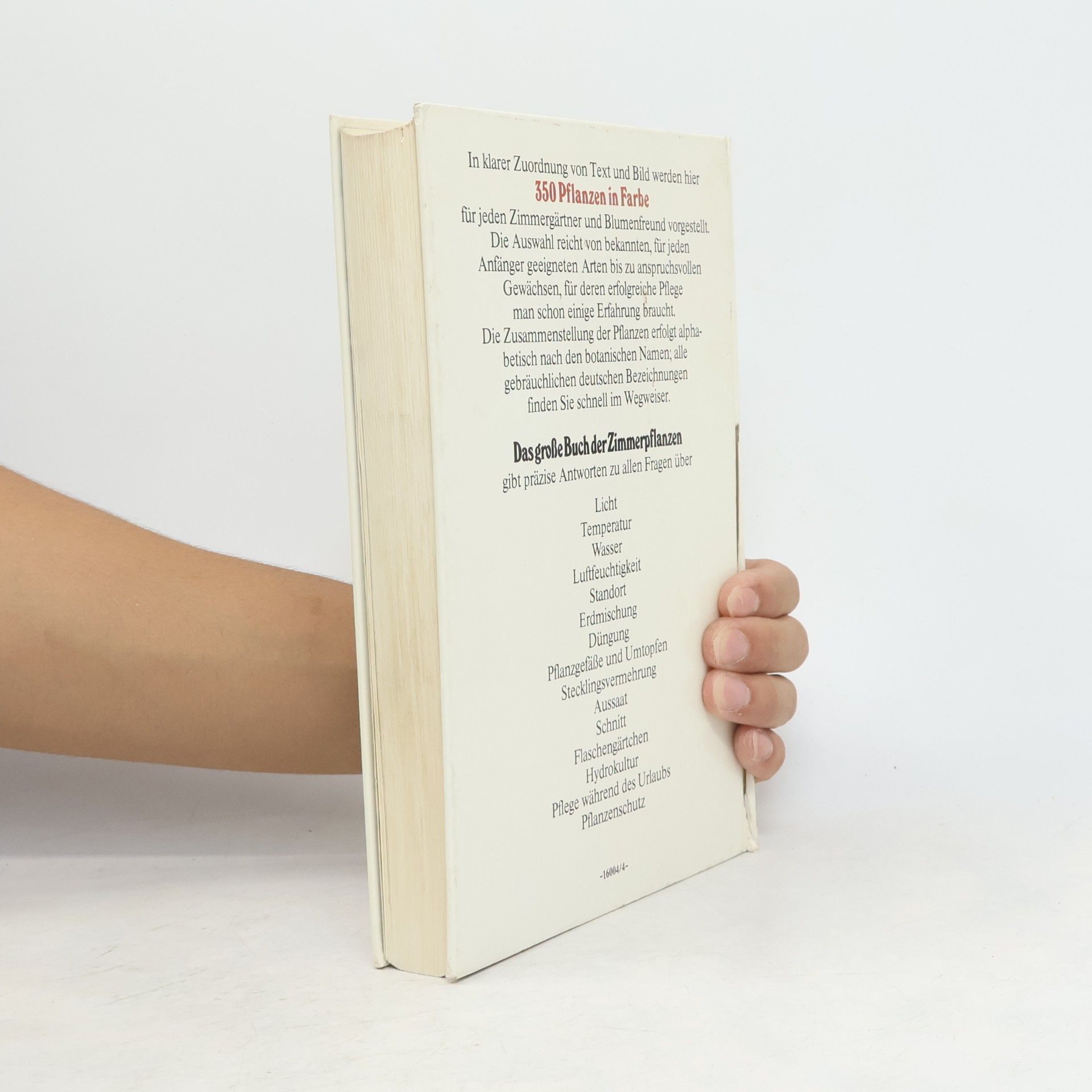 Rob Hewig Das grosse Buch der Zimmerpflanzen