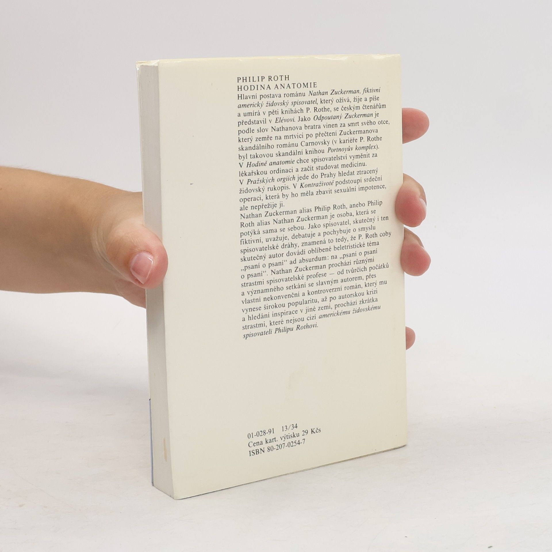 Philip Roth Hodina anatomie