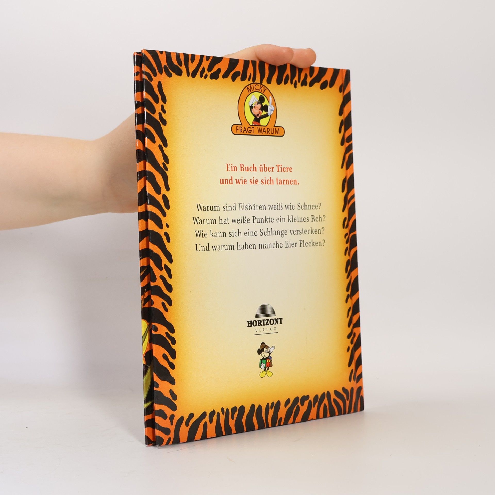 Helga Kronthaler Warum sind Tiger gestreift?