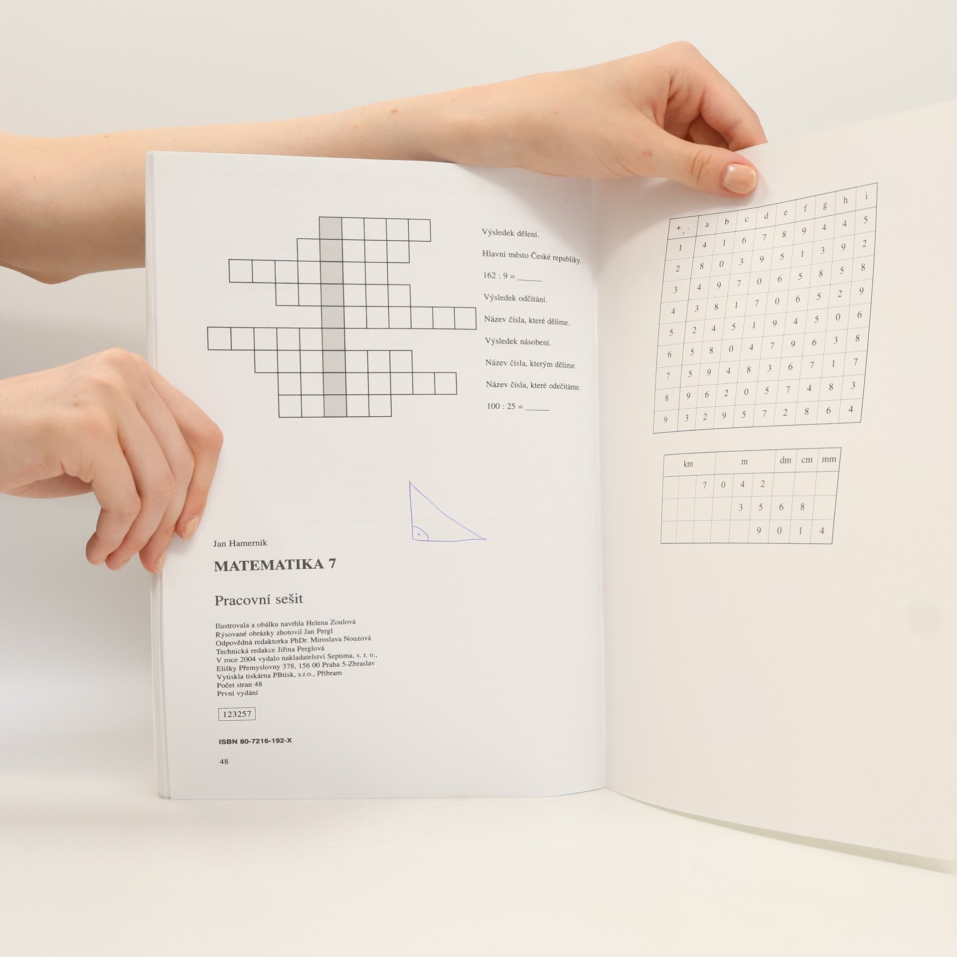 Jan Hamerník Matematika 7. pracovní sešit