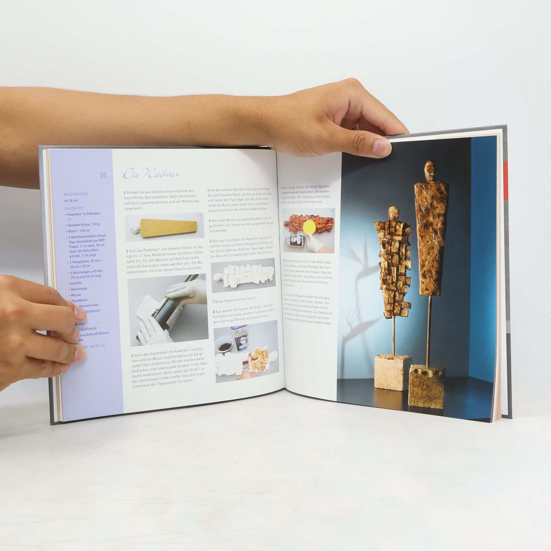 Babett Gapski Skulpturen gestalten mit Powertex